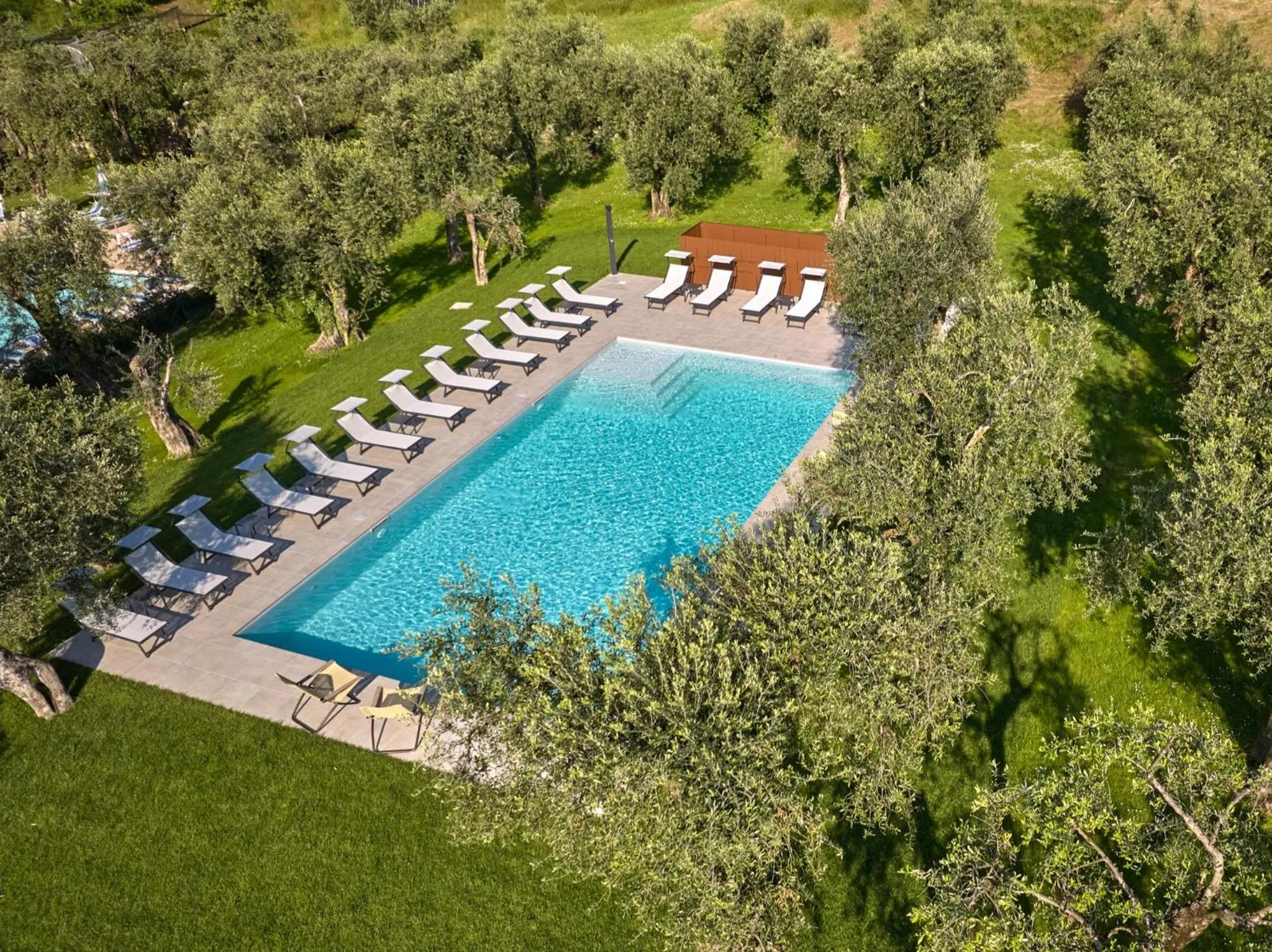 Swimming pool in Hotel Garnì Orchidea