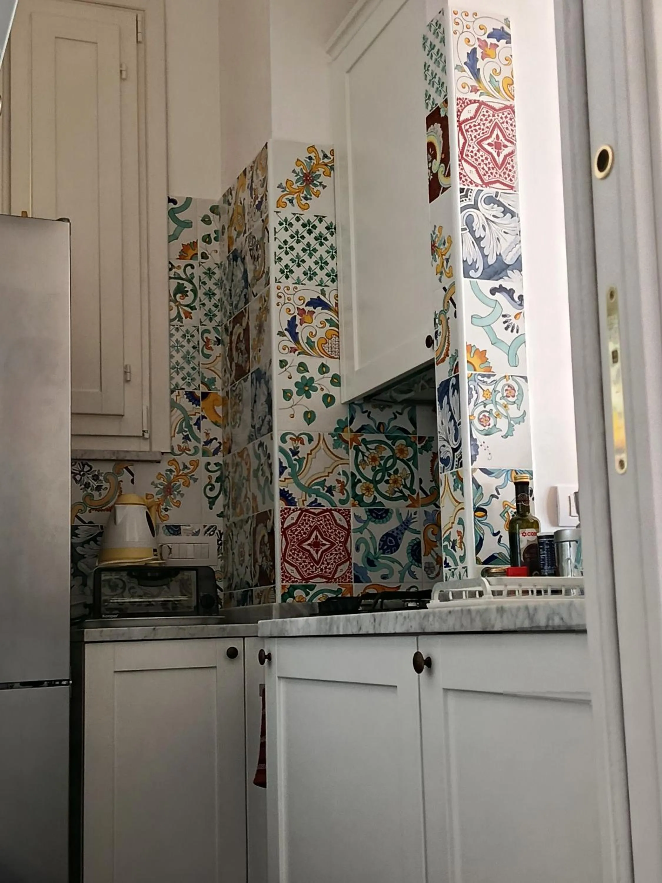 Kitchen or kitchenette in Salerno Eremita Apartment