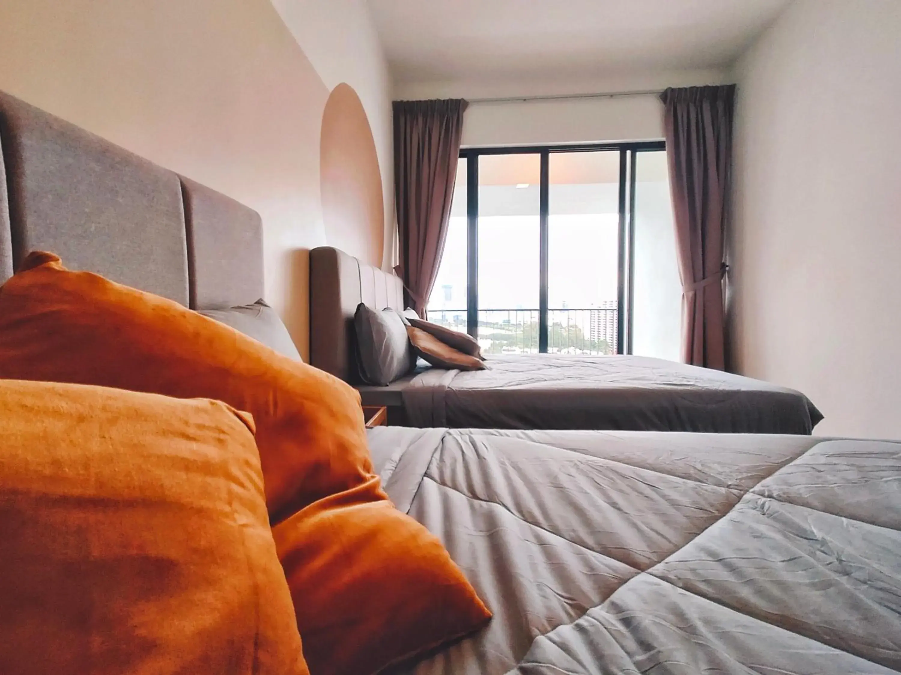 Bed in THE LANDMARK BY KATANA New 3BR Grand Seaview Homestay at Gurney 无敌海景三房套房 Bed in THE LANDMARK BY KATANA New 3BR Grand Seaview Homestay at Gurney 无敌海景三房套房