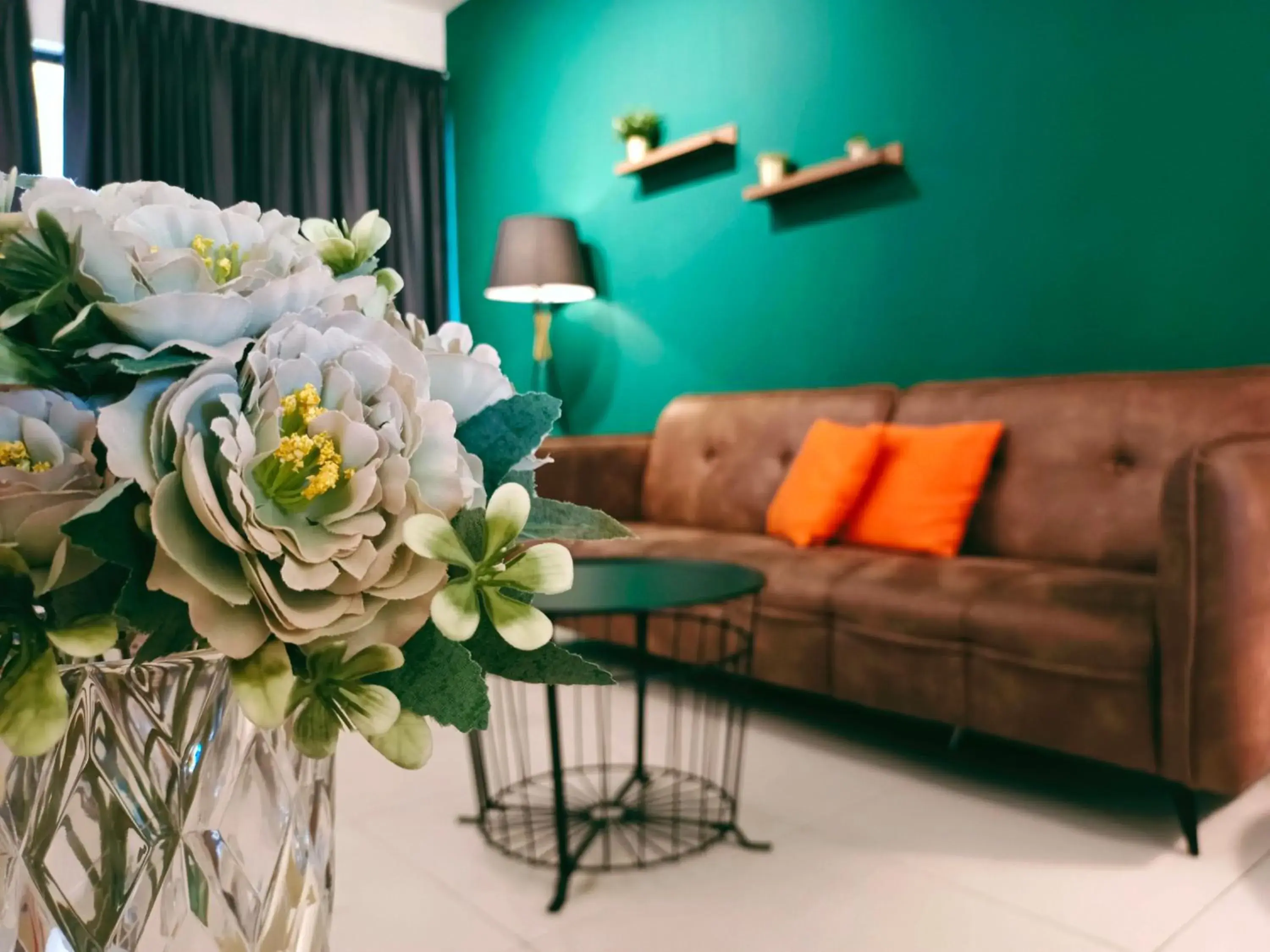 Living room in THE LANDMARK BY KATANA New 3BR Grand Seaview Homestay at Gurney 无敌海景三房套房 Living room in THE LANDMARK BY KATANA New 3BR Grand Seaview Homestay at Gurney 无敌海景三房套房