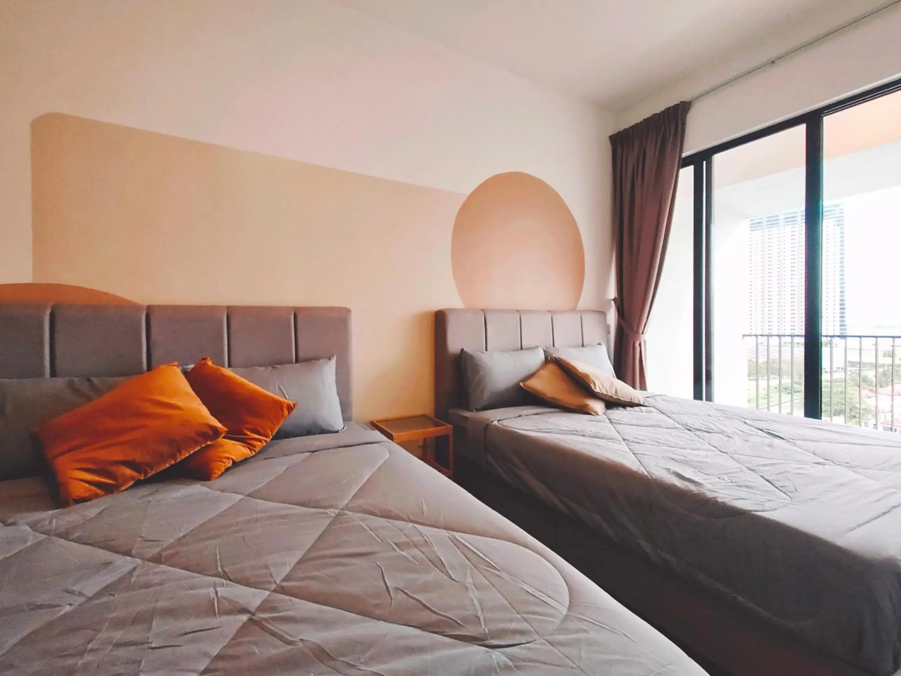 Bed in THE LANDMARK BY KATANA New 3BR Grand Seaview Homestay at Gurney 无敌海景三房套房 Bed in THE LANDMARK BY KATANA New 3BR Grand Seaview Homestay at Gurney 无敌海景三房套房