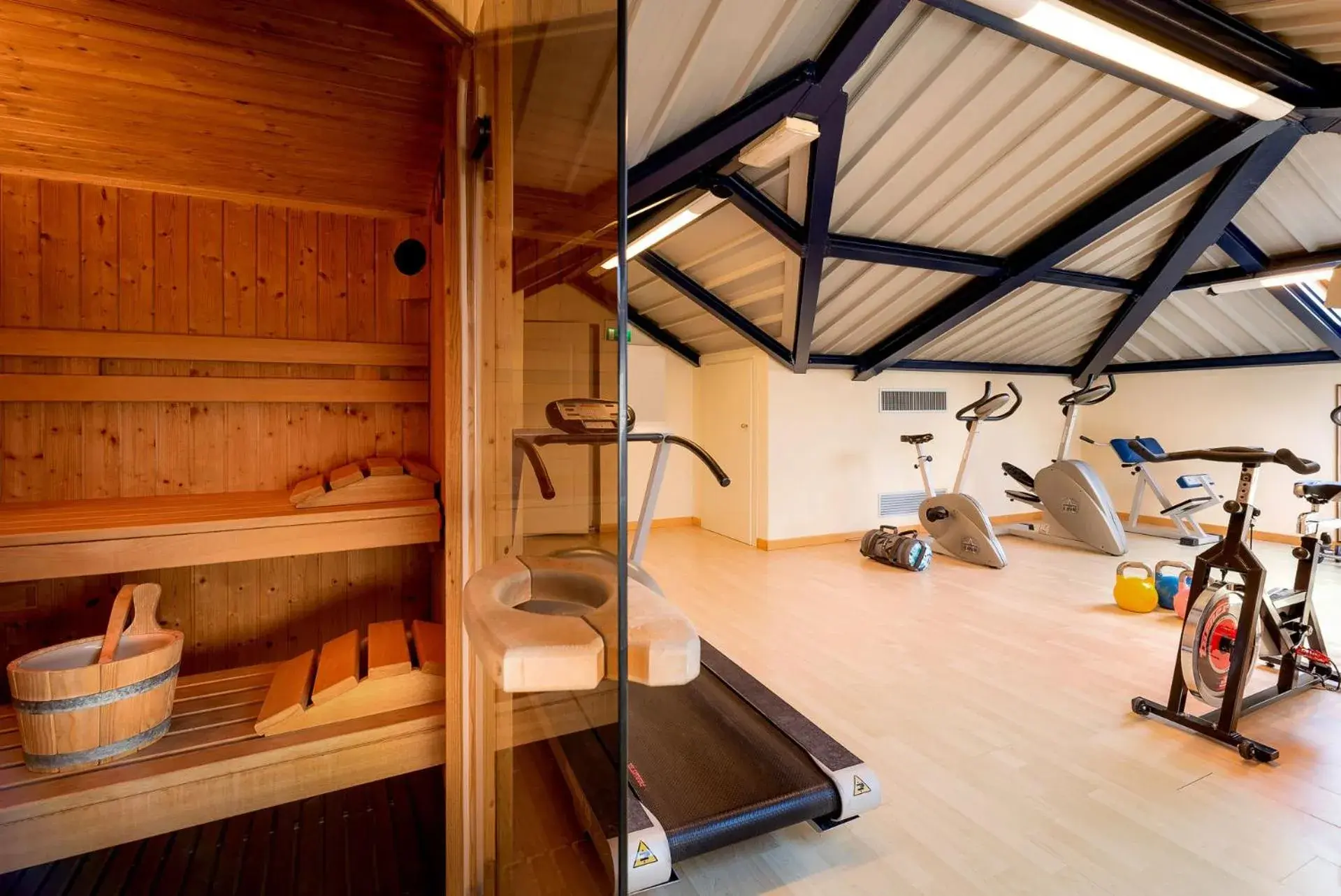 Solarium, Fitness Center/Facilities in Hotel President