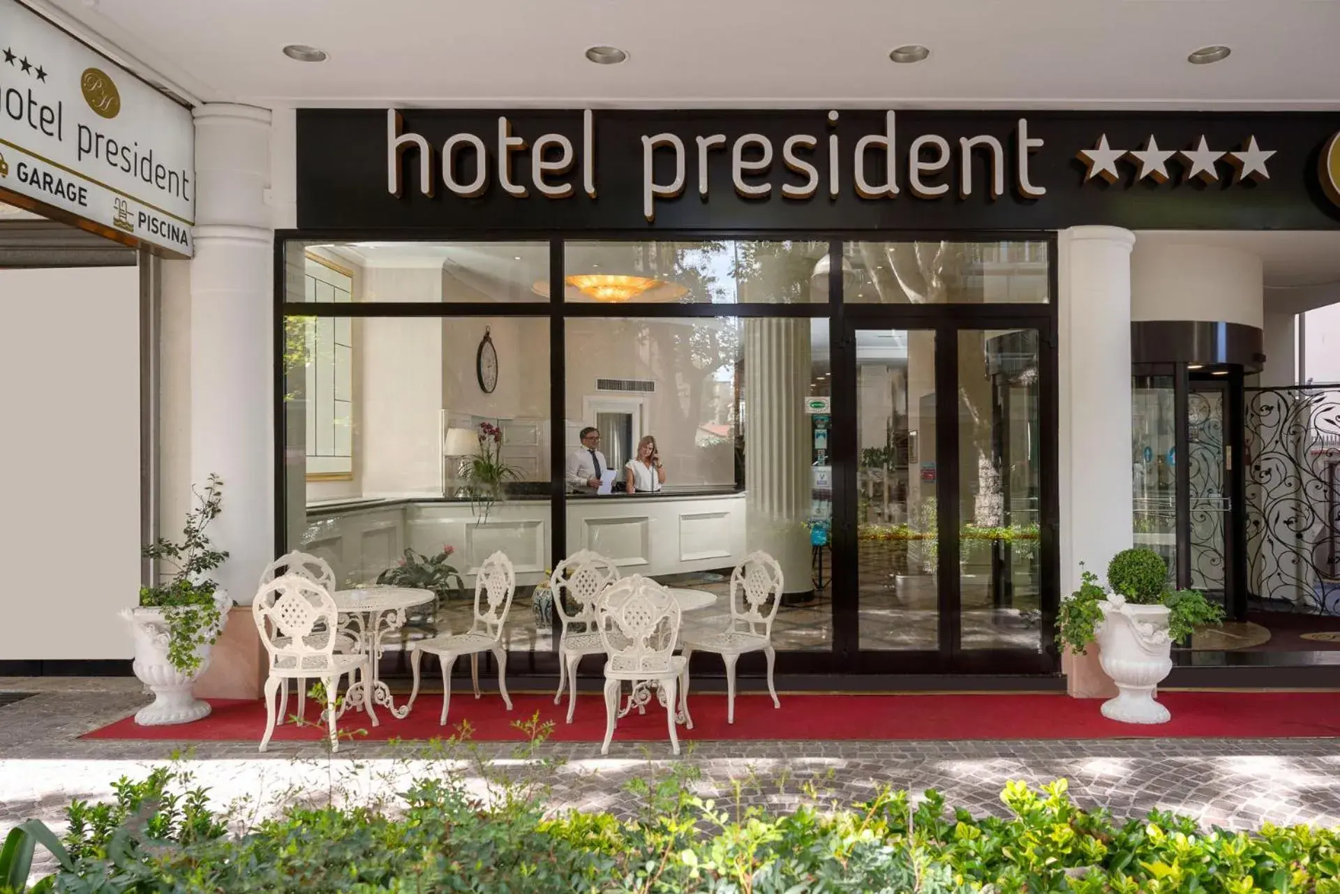 Property building in Hotel President