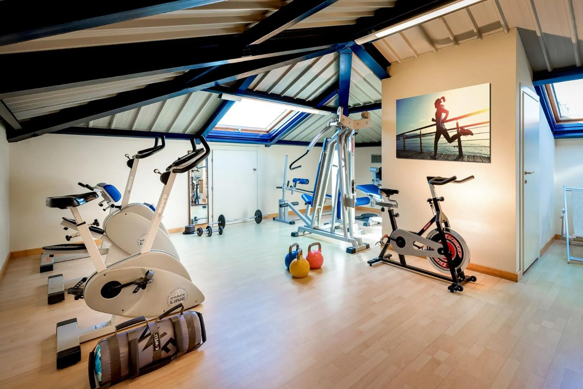 Fitness centre/facilities in Hotel President