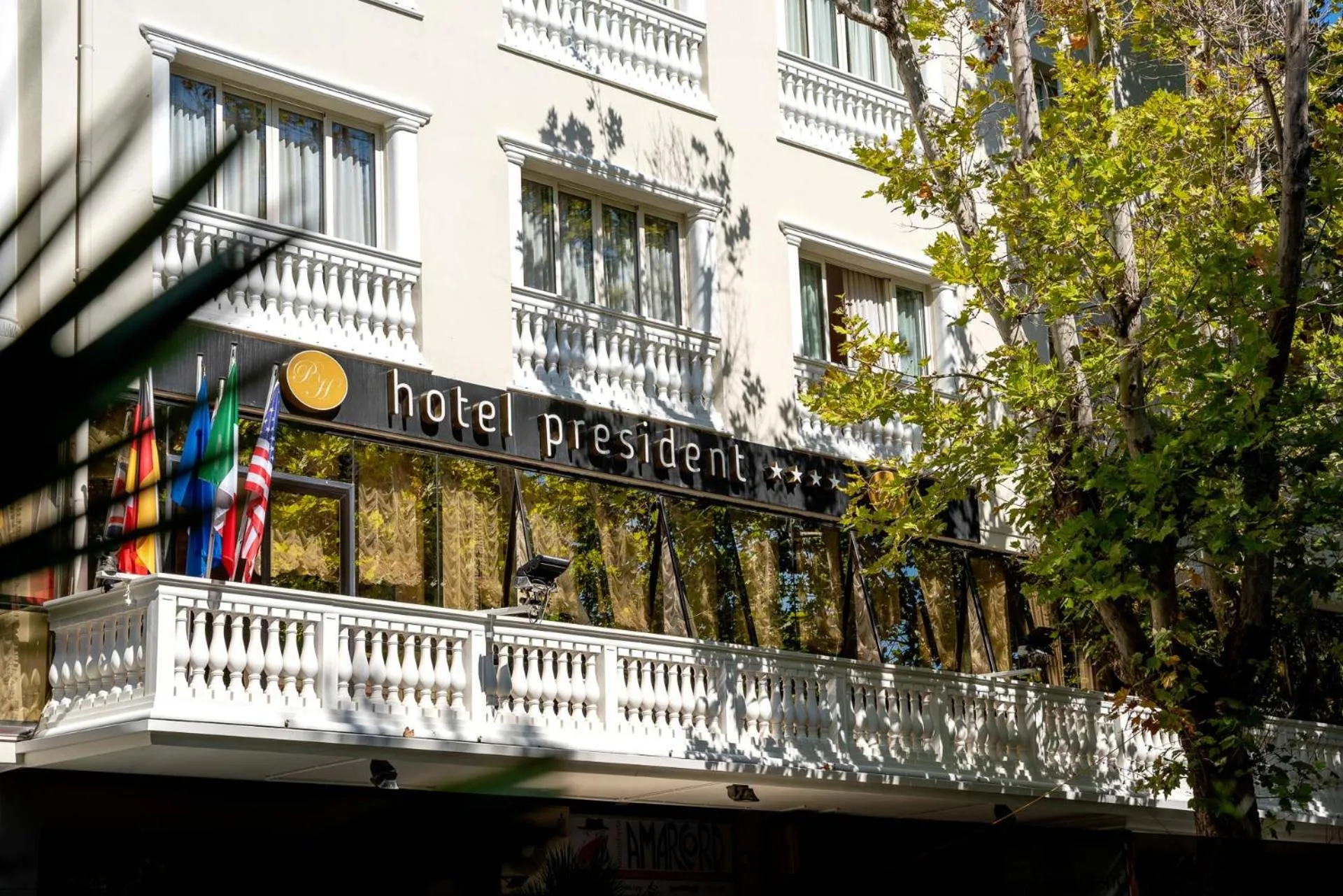 Property building in Hotel President