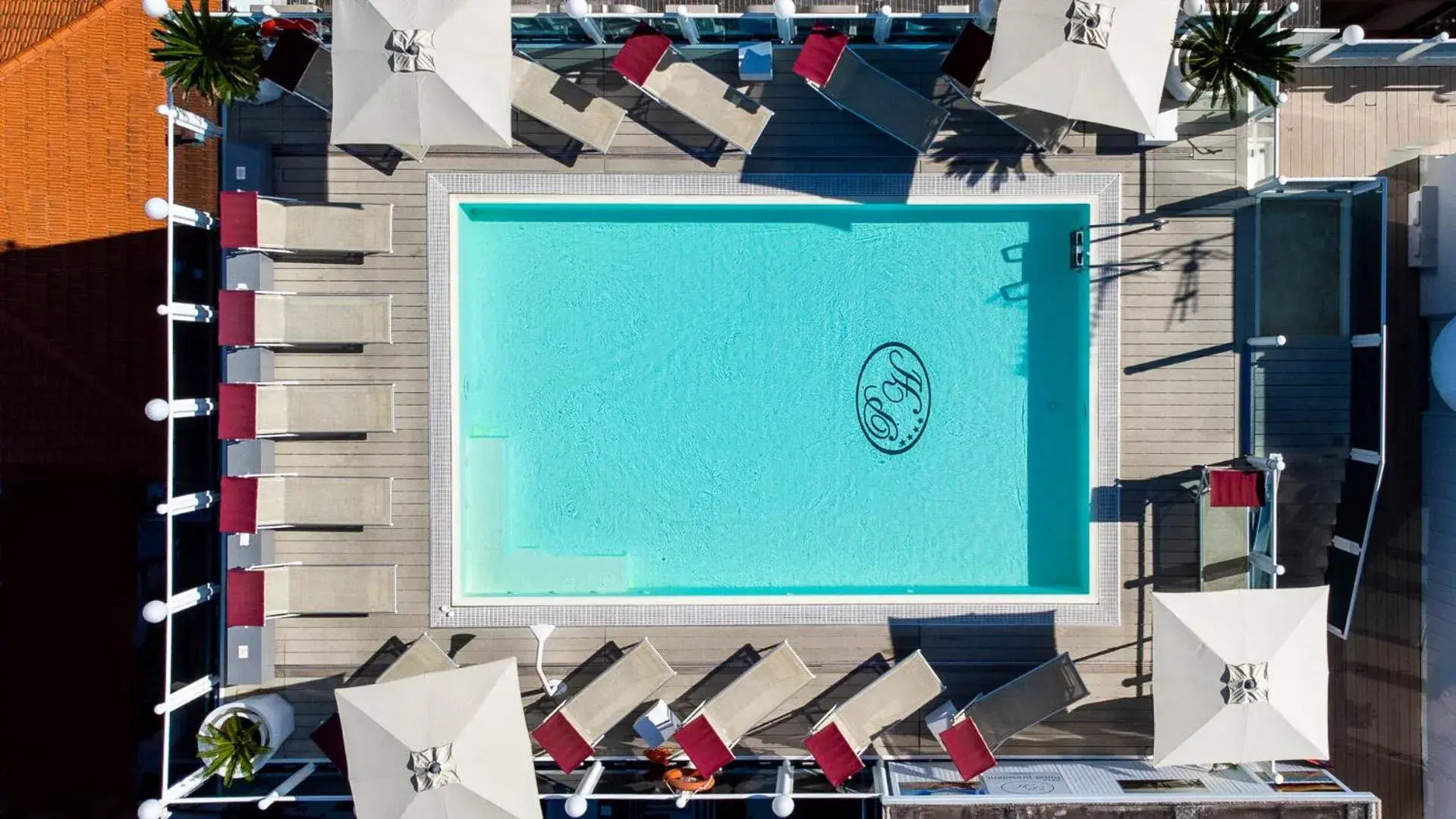 Swimming pool, Pool View in Hotel President
