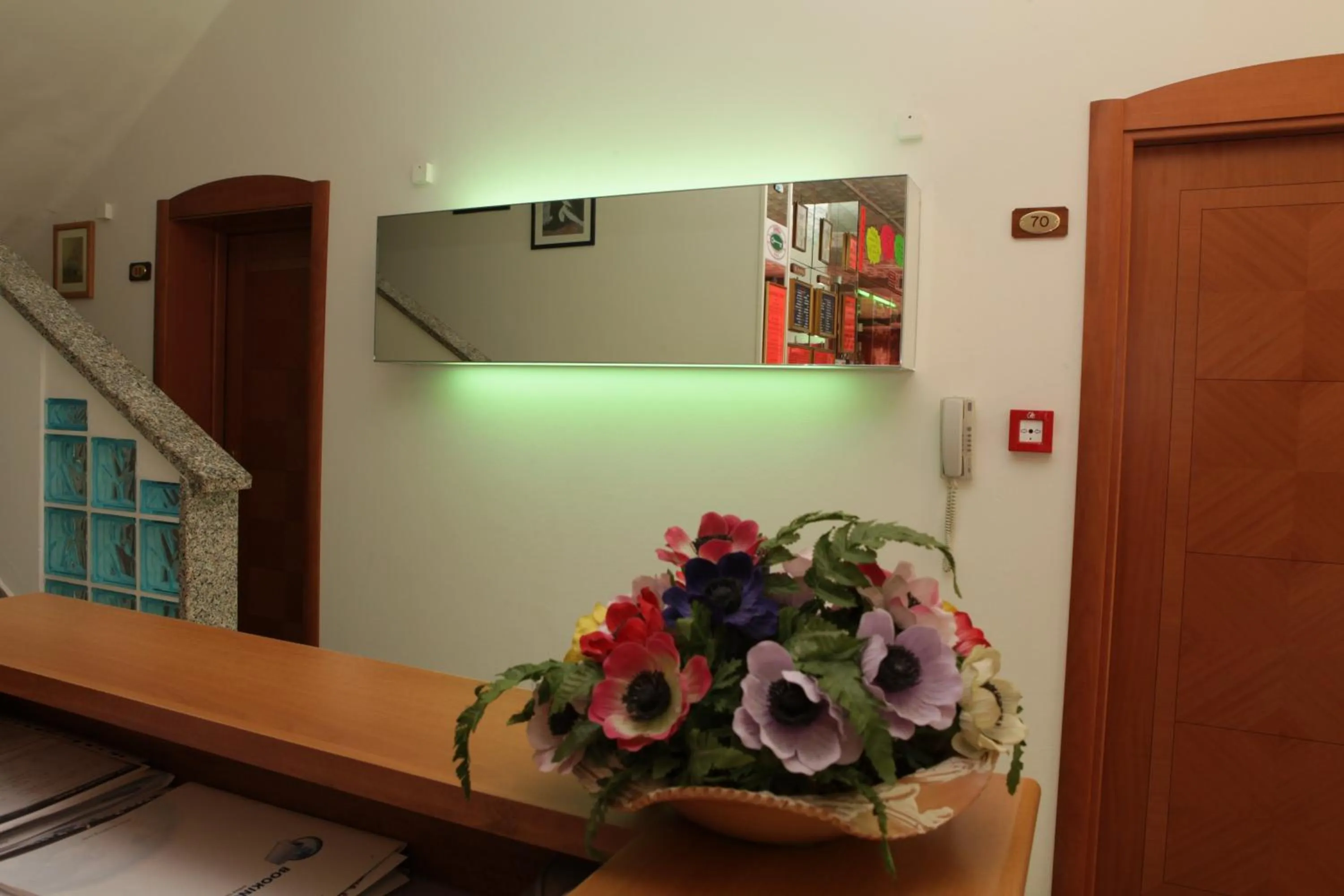 Decorative detail in Hotel Parigi