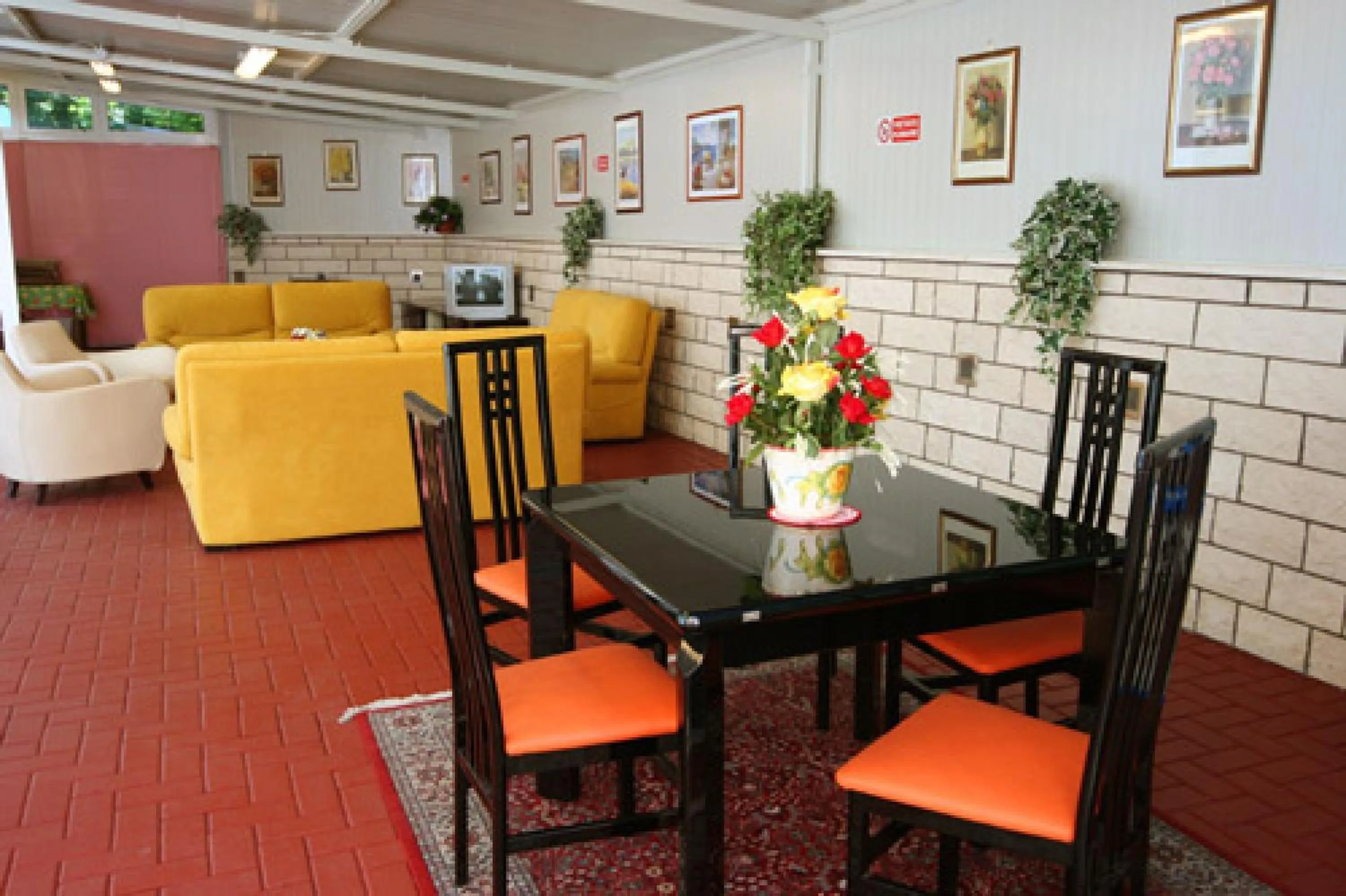 Dining area in Hotel Parigi