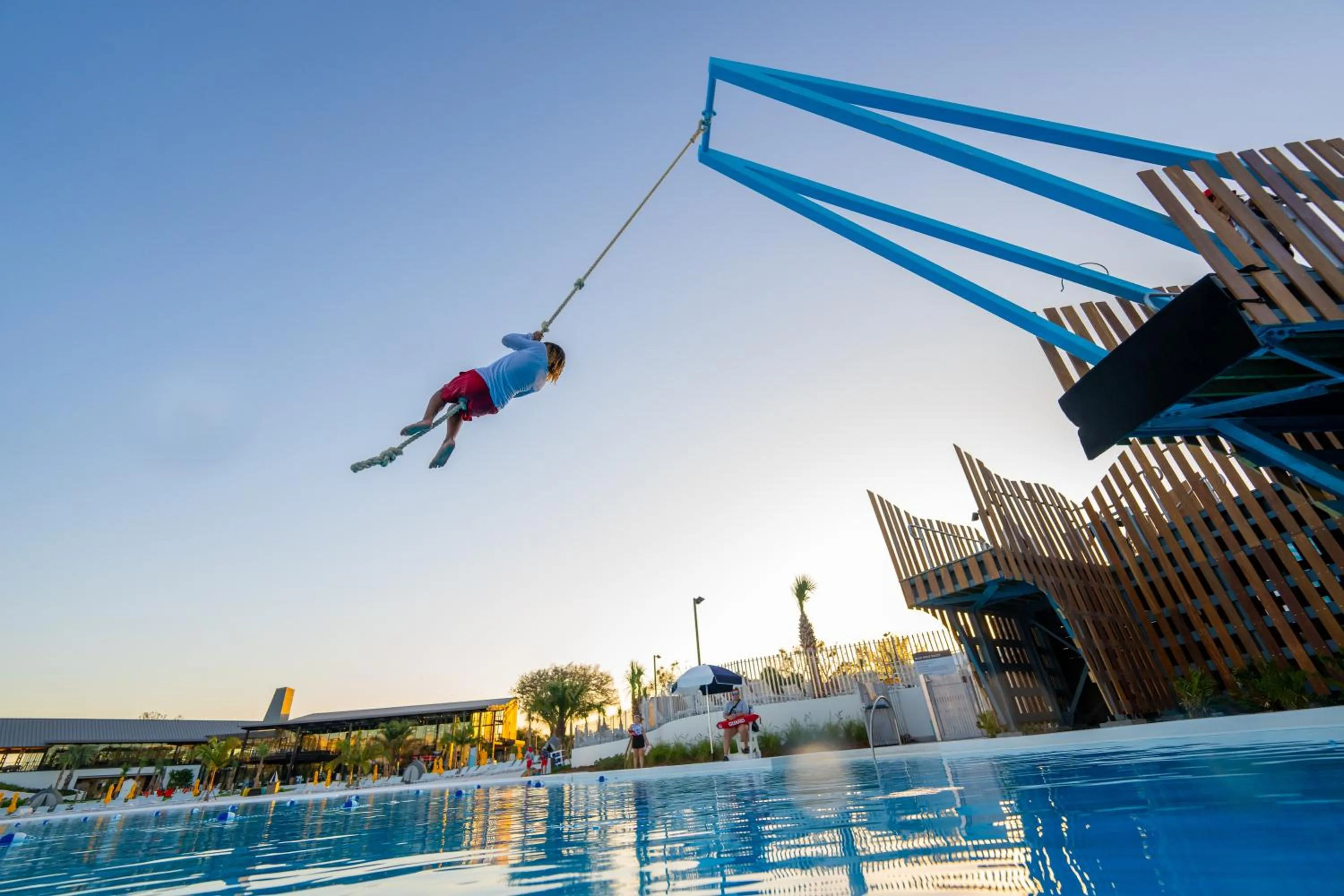 Pool view in Evermore Orlando Resort