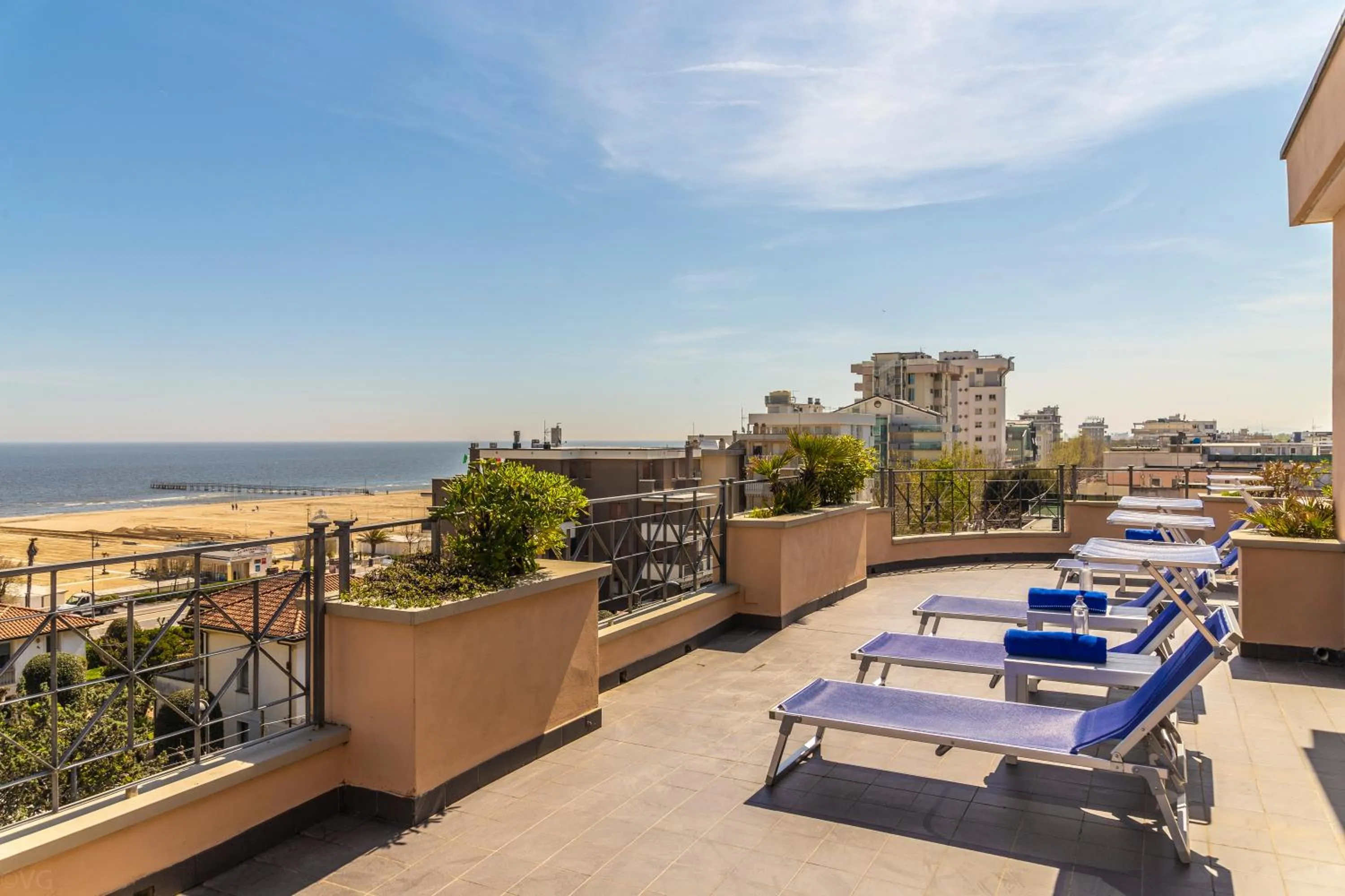 Balcony/Terrace in Hotel Nettunia