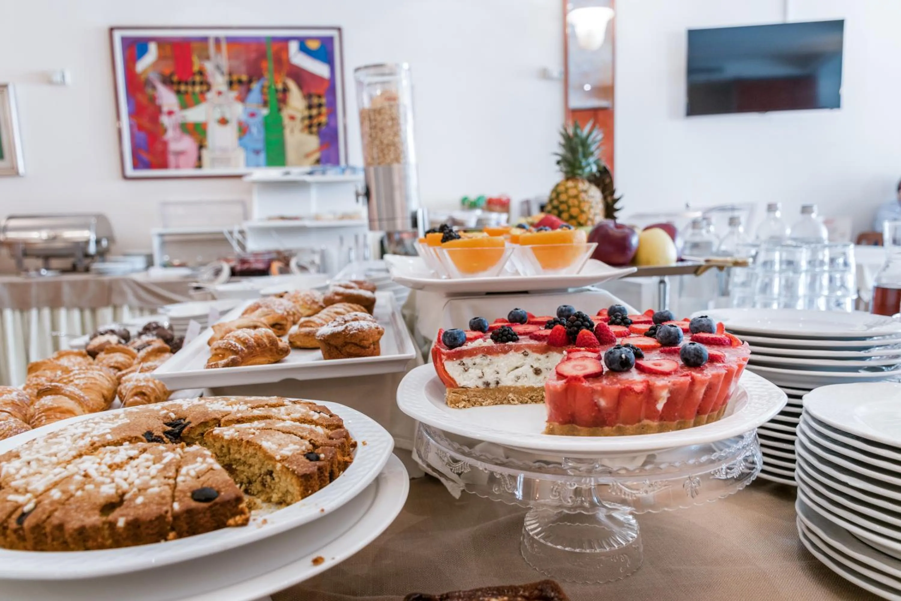 Breakfast in Hotel Nettunia