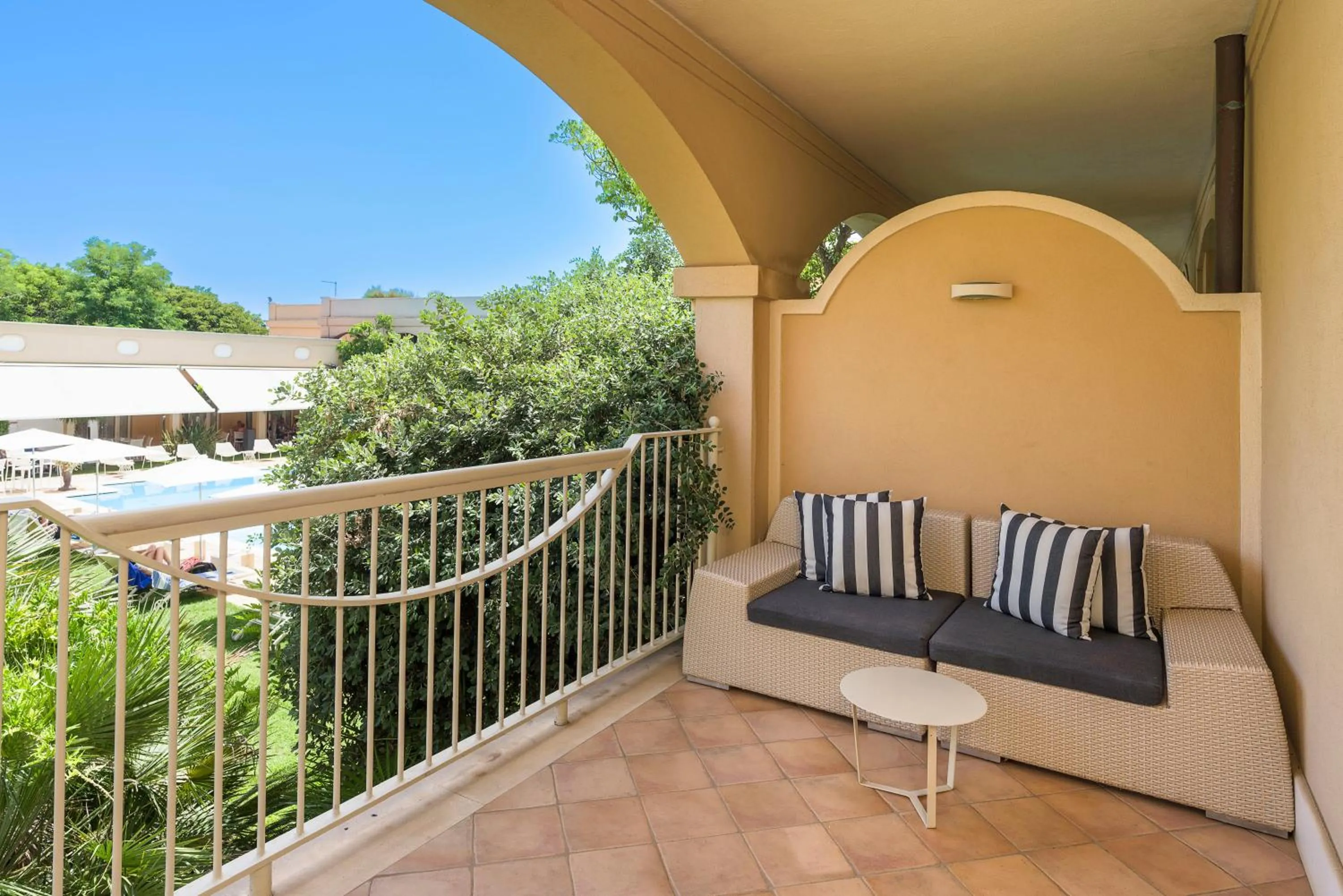 Balcony/Terrace in Romano Palace Luxury Hotel