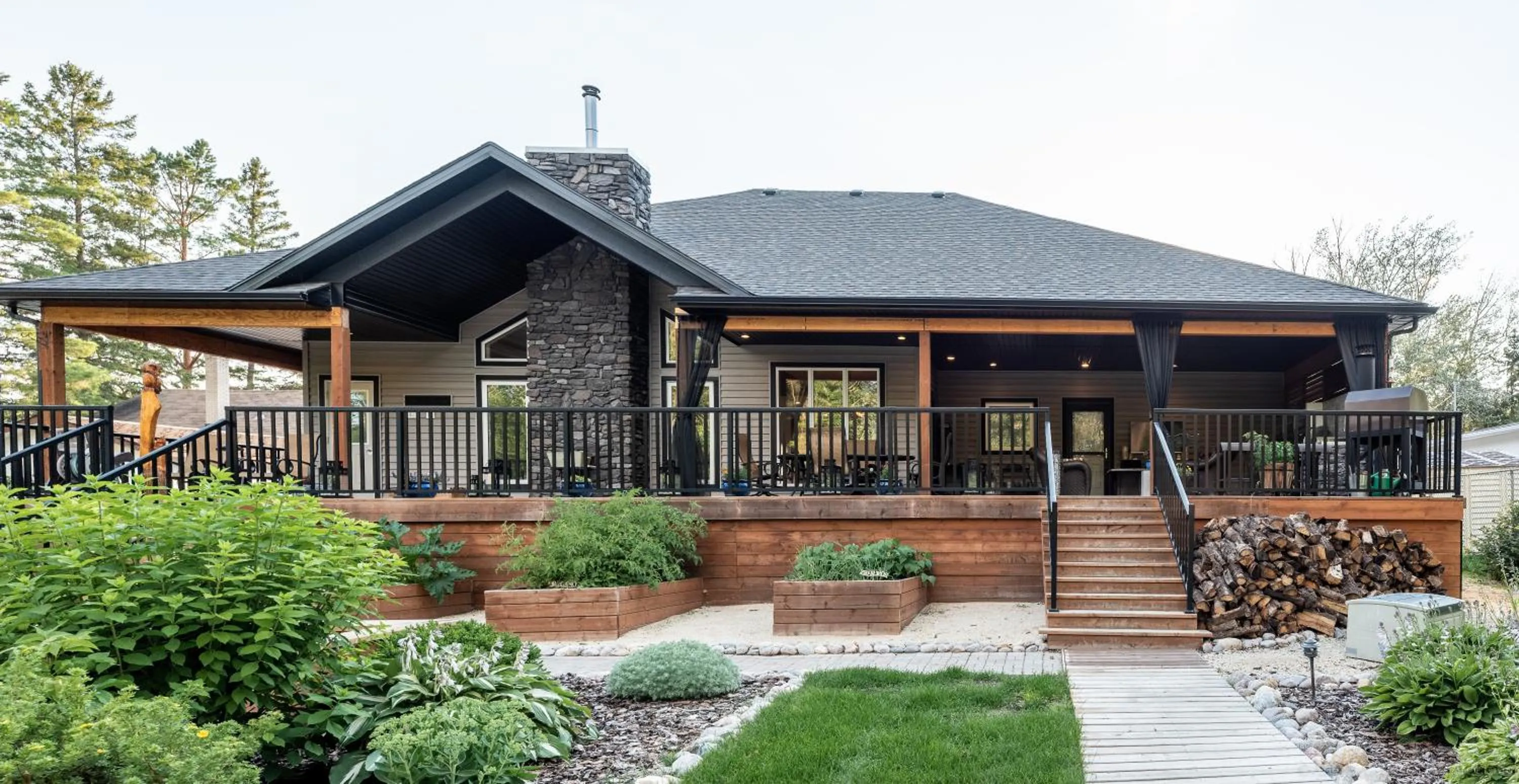 Garden view in Stay549