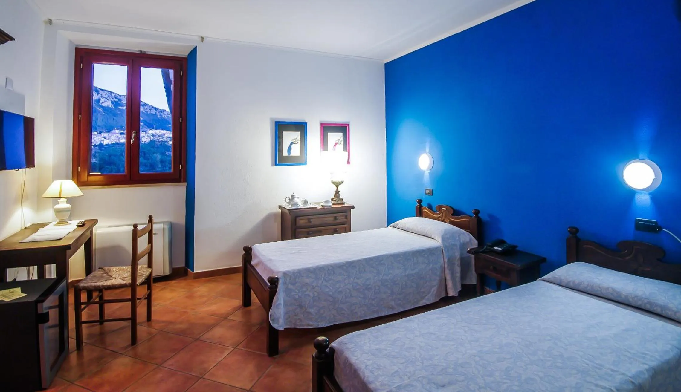 Bedroom, Bed in Hotel Il Querceto