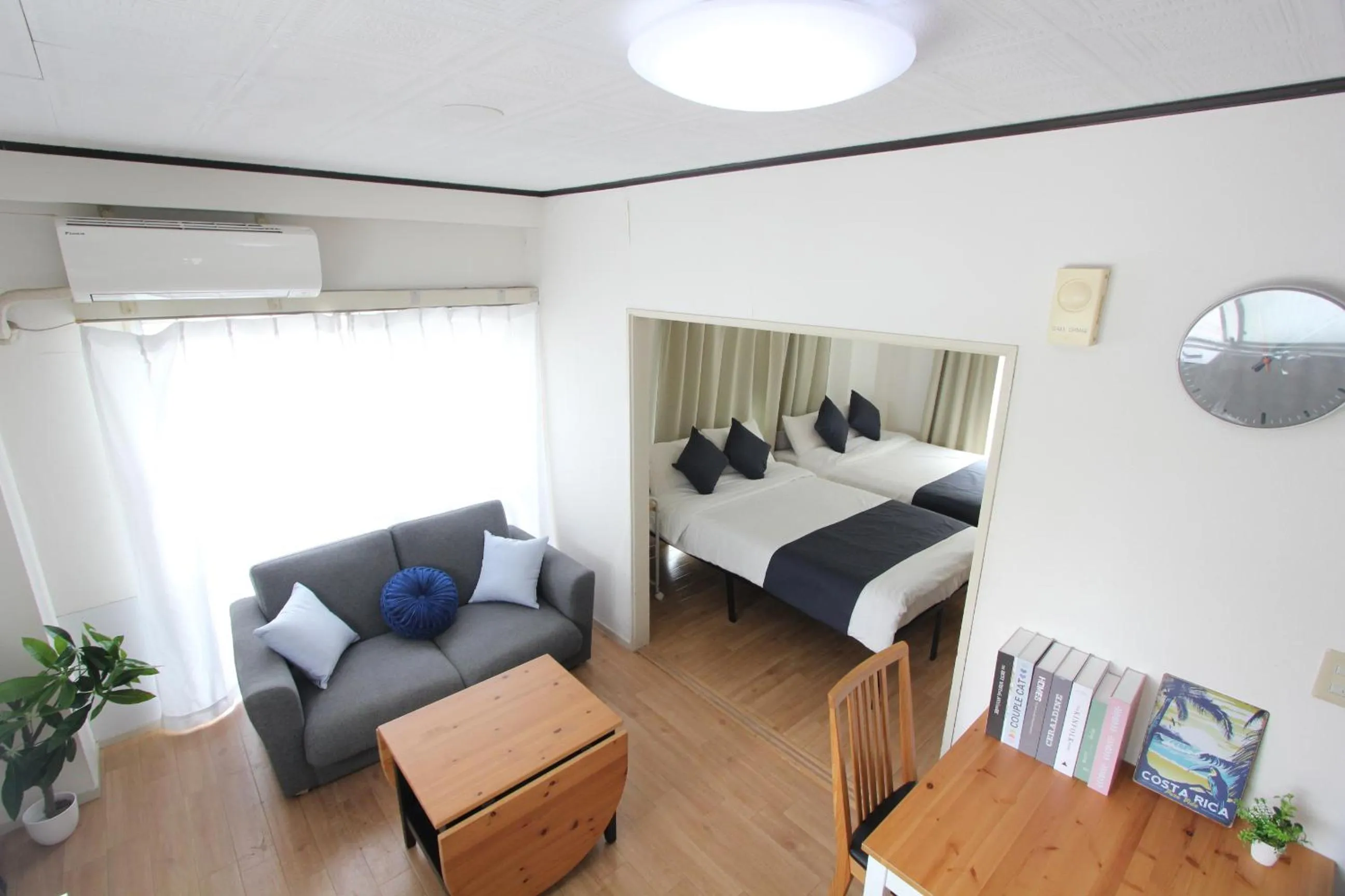 Bed in LUANAHOTEL IN WASEDA