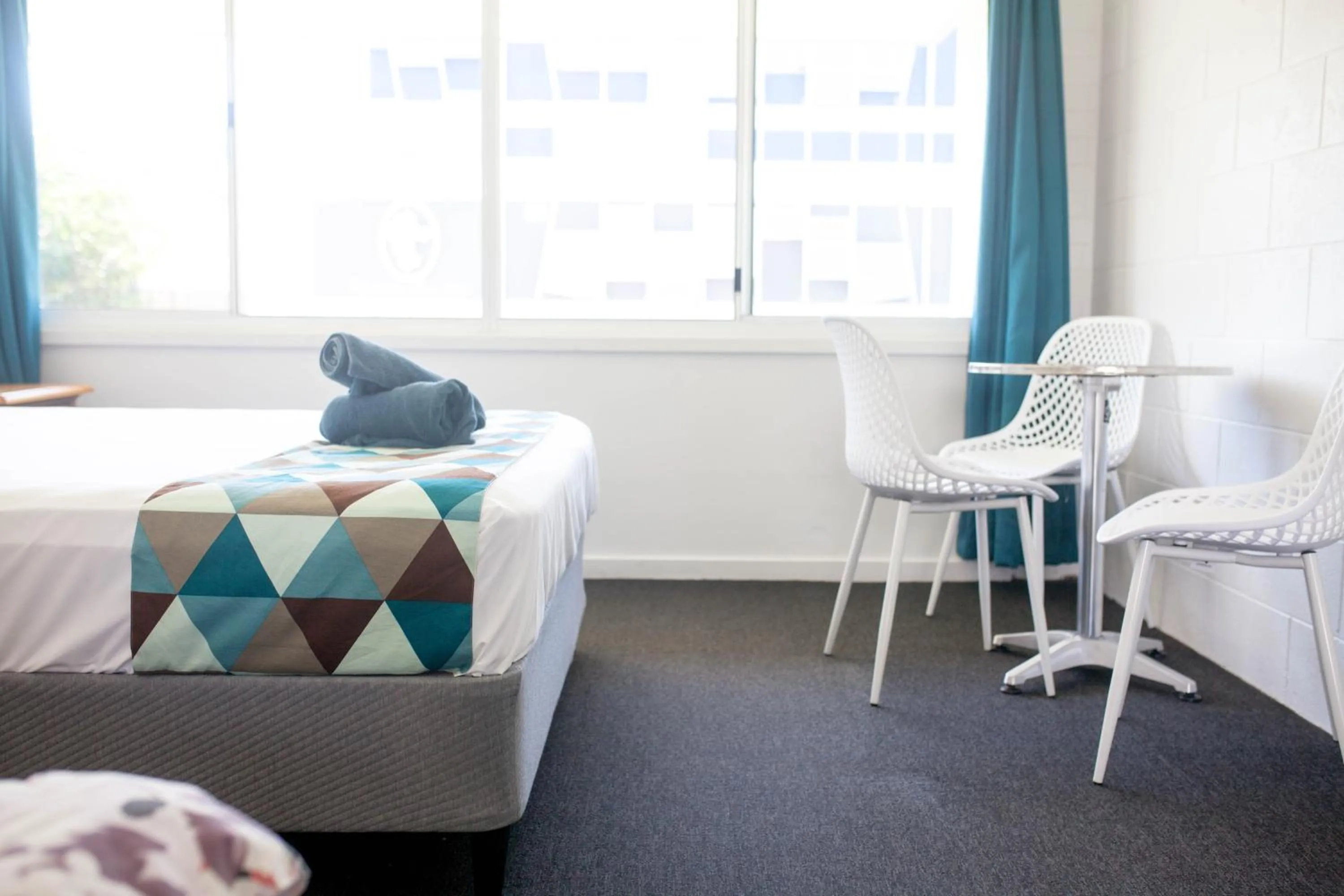 Bed in Cairns City Motel