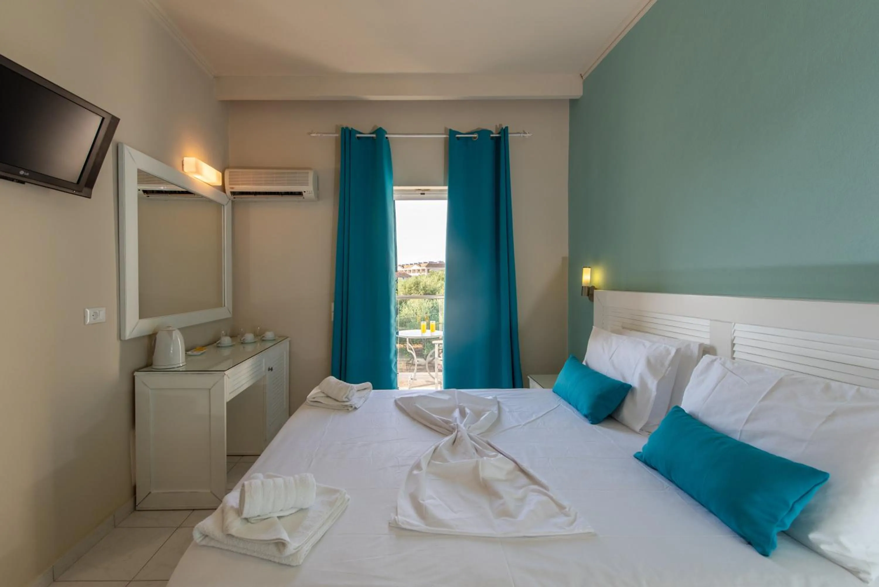 Bedroom, Bed in The Senses Tsilivi Hotel by Zante Plaza