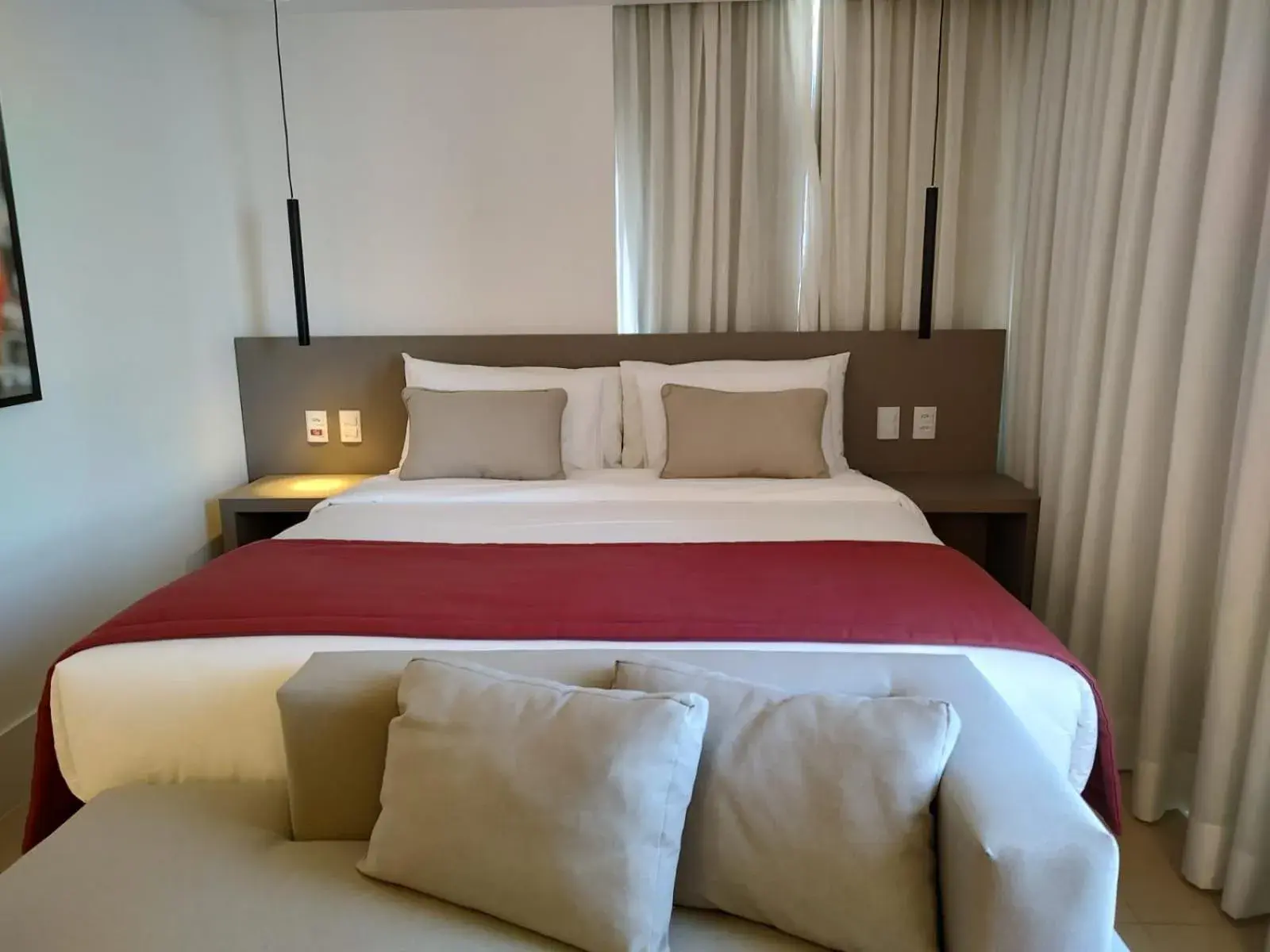 Bed in Ramada by Wyndham Brasilia Alvorada Bed in Ramada by Wyndham Brasilia Alvorada