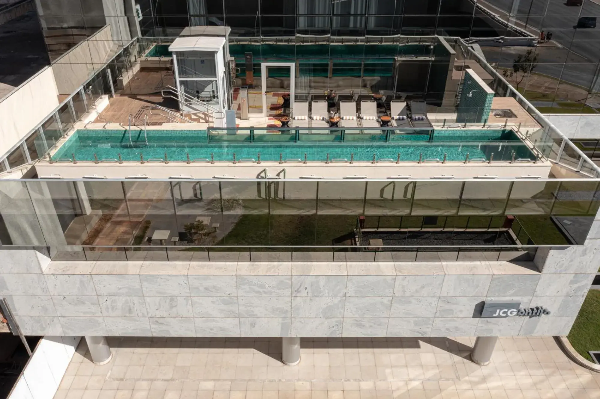 Pool view in Ramada by Wyndham Brasilia Alvorada Pool view in Ramada by Wyndham Brasilia Alvorada