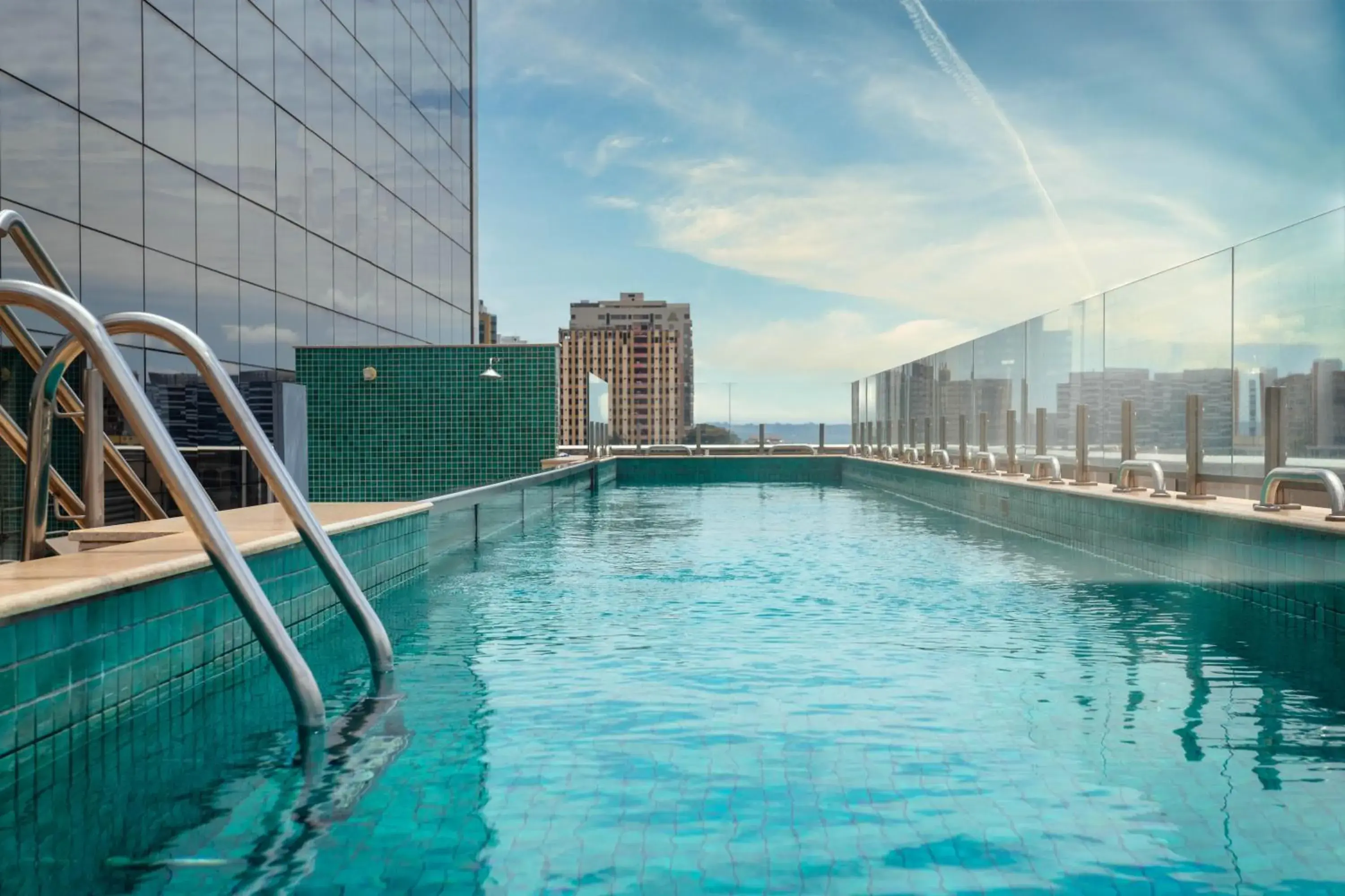 Pool view in Ramada by Wyndham Brasilia Alvorada Pool view in Ramada by Wyndham Brasilia Alvorada