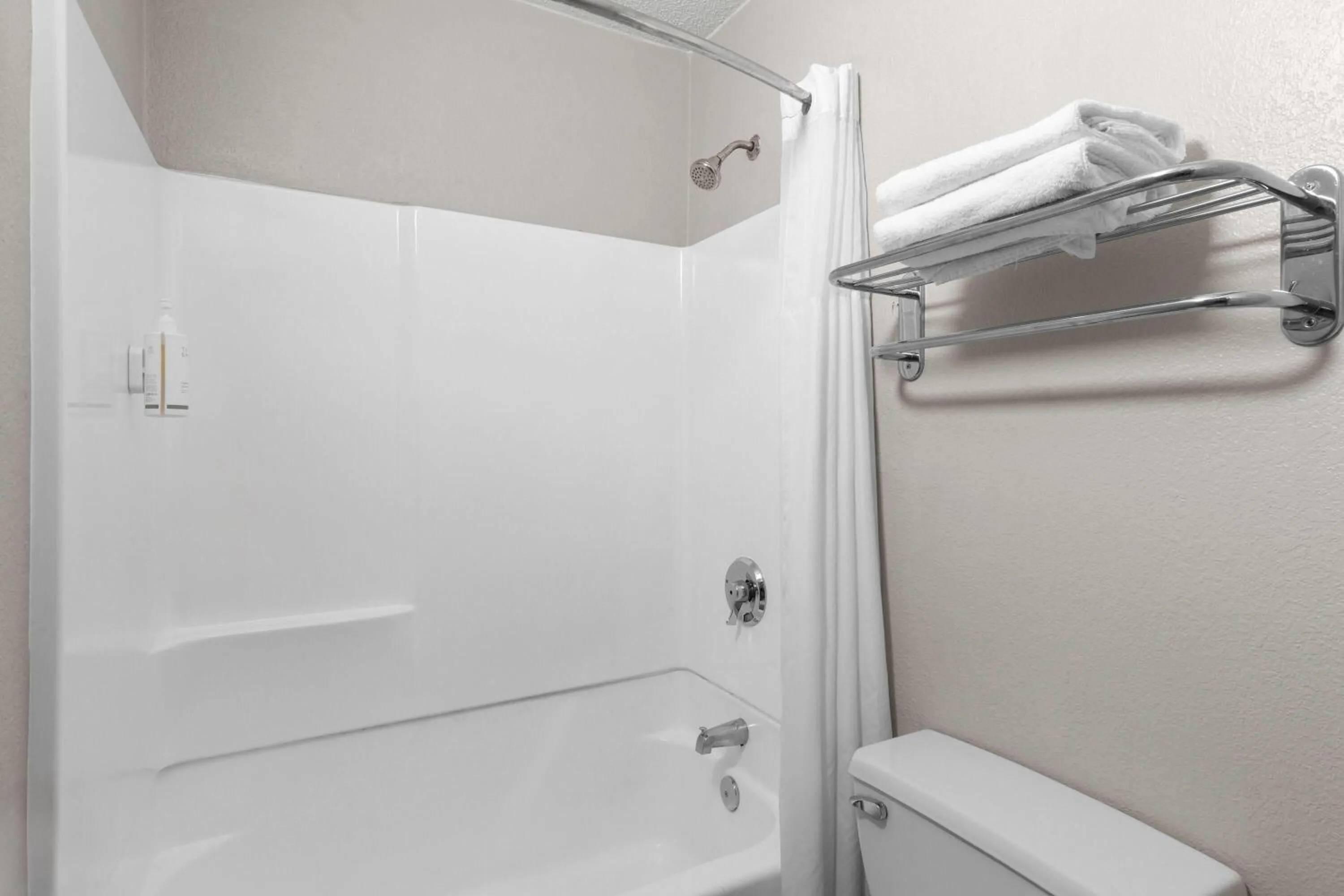 Bathroom in Super 8 by Wyndham Charleston WV