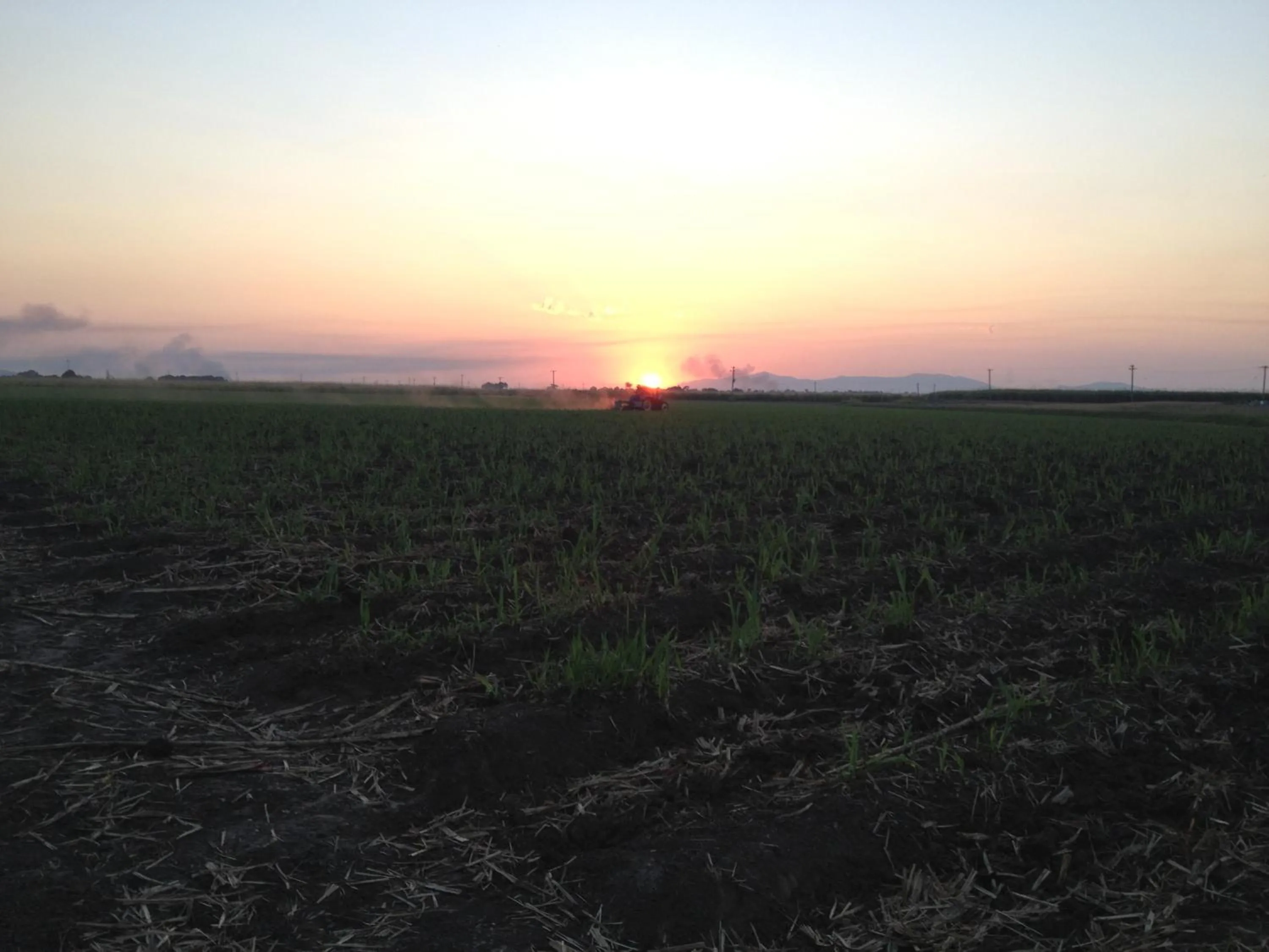 Sunset in Plantation Park Motor Inn