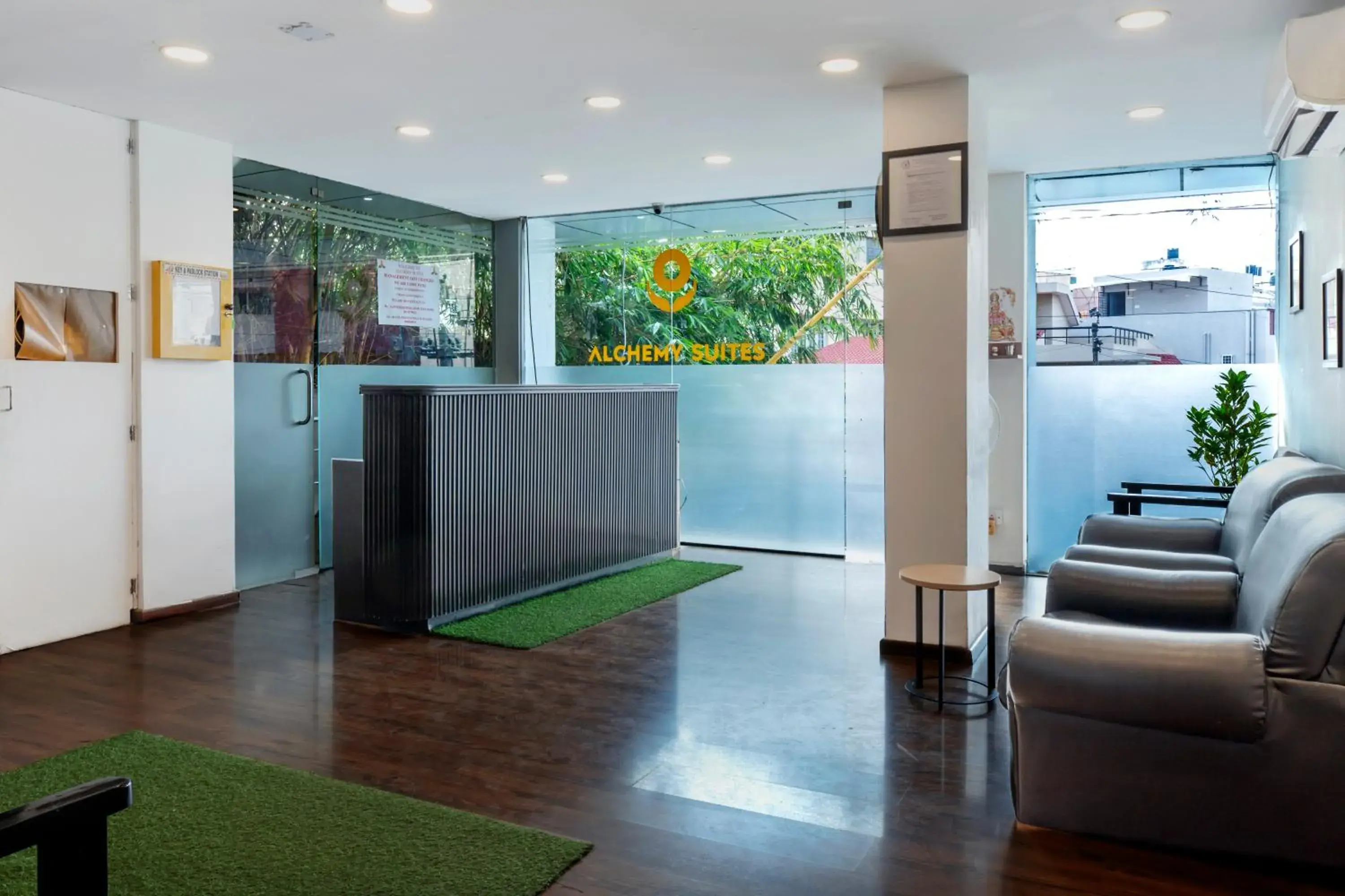 Lobby or reception in Alchemy Suites Lobby or reception in Alchemy Suites