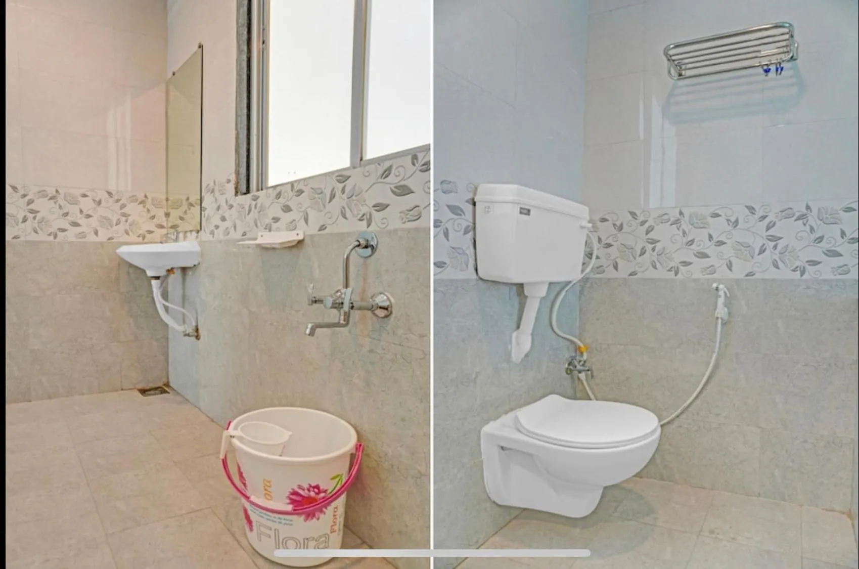 Bathroom in Hotel Santeria Inn, Best Luxurious Hotel AC Rooms In Surat