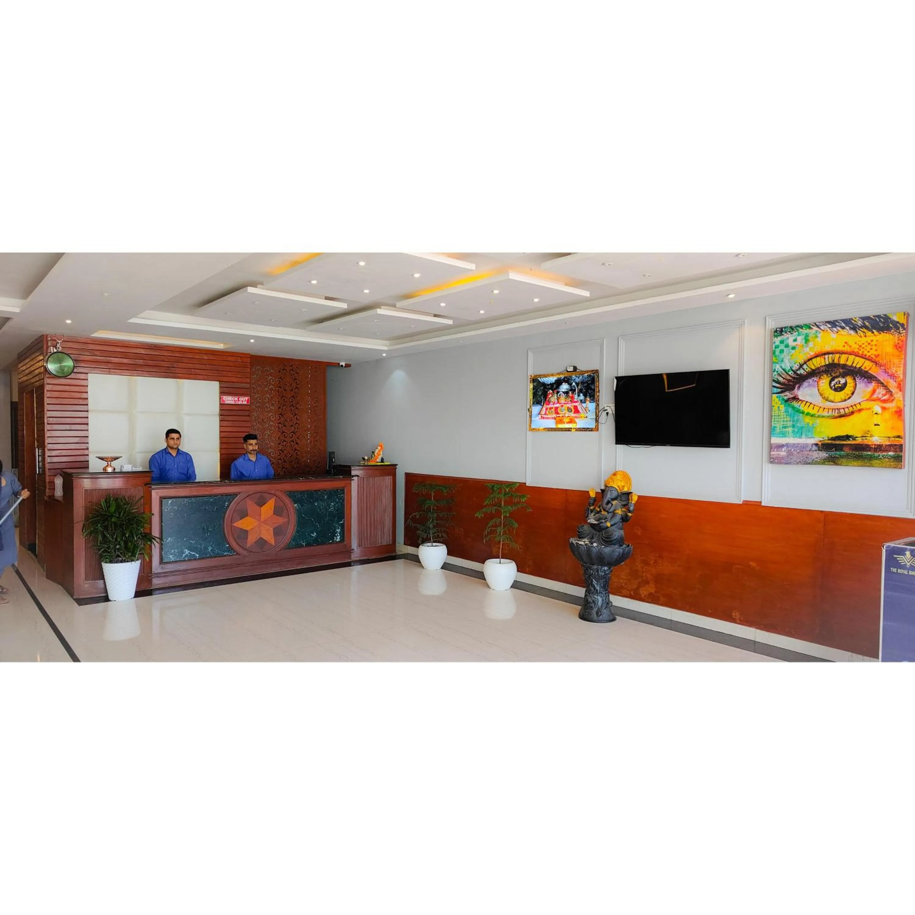 Lobby or reception in The Royal Bhumesh