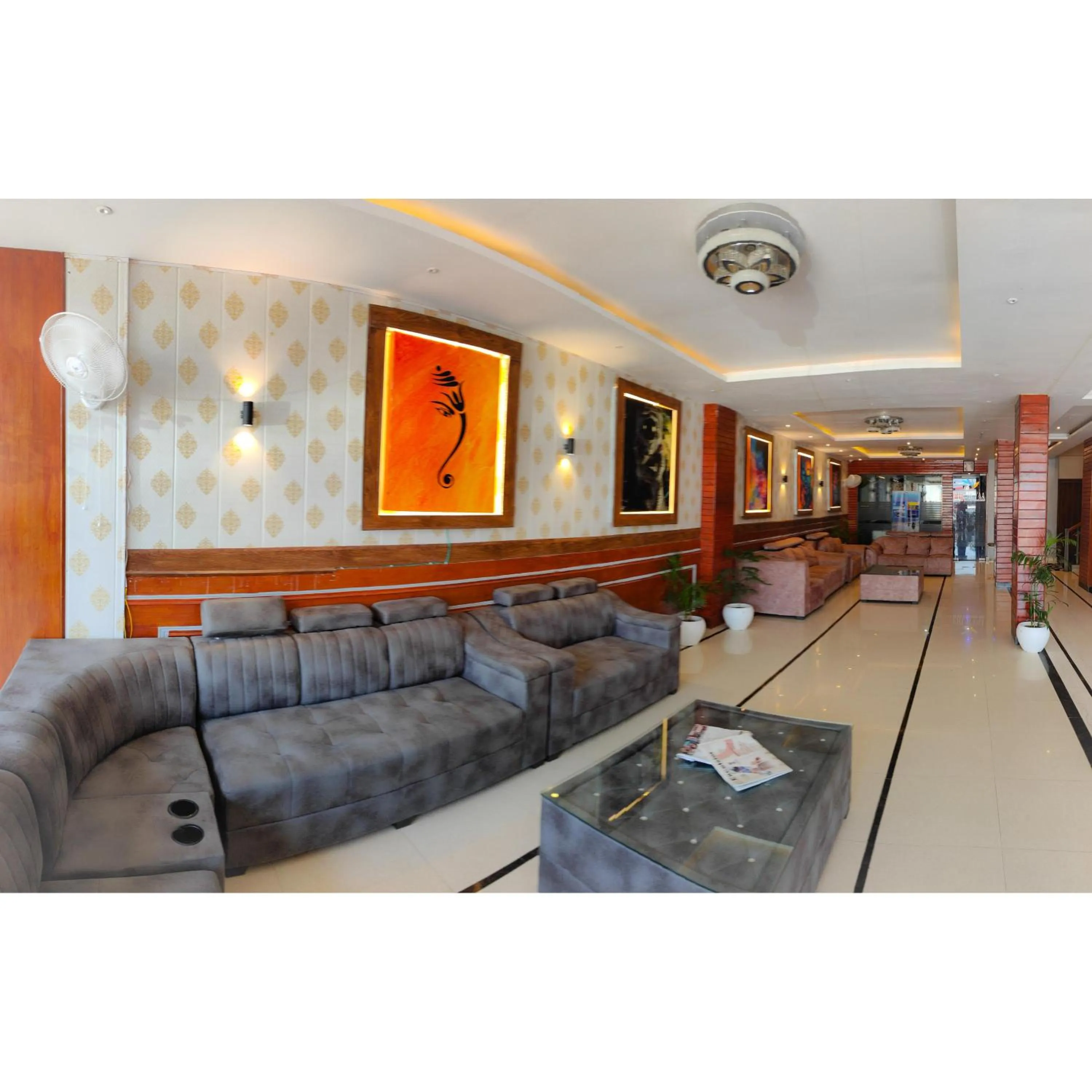 Lobby or reception in The Royal Bhumesh
