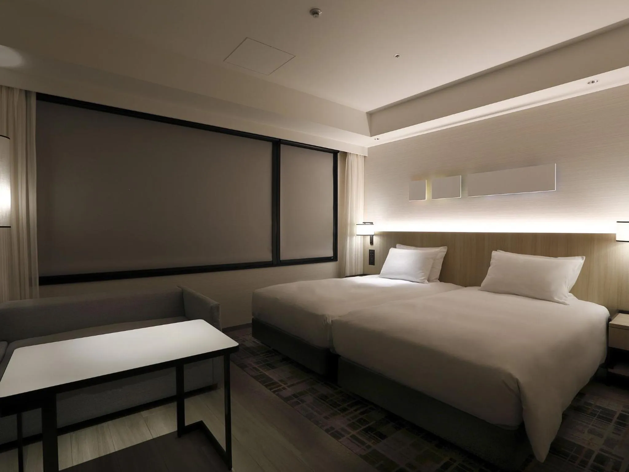 Photo of the whole room, Bed in Hyatt Place Kyoto