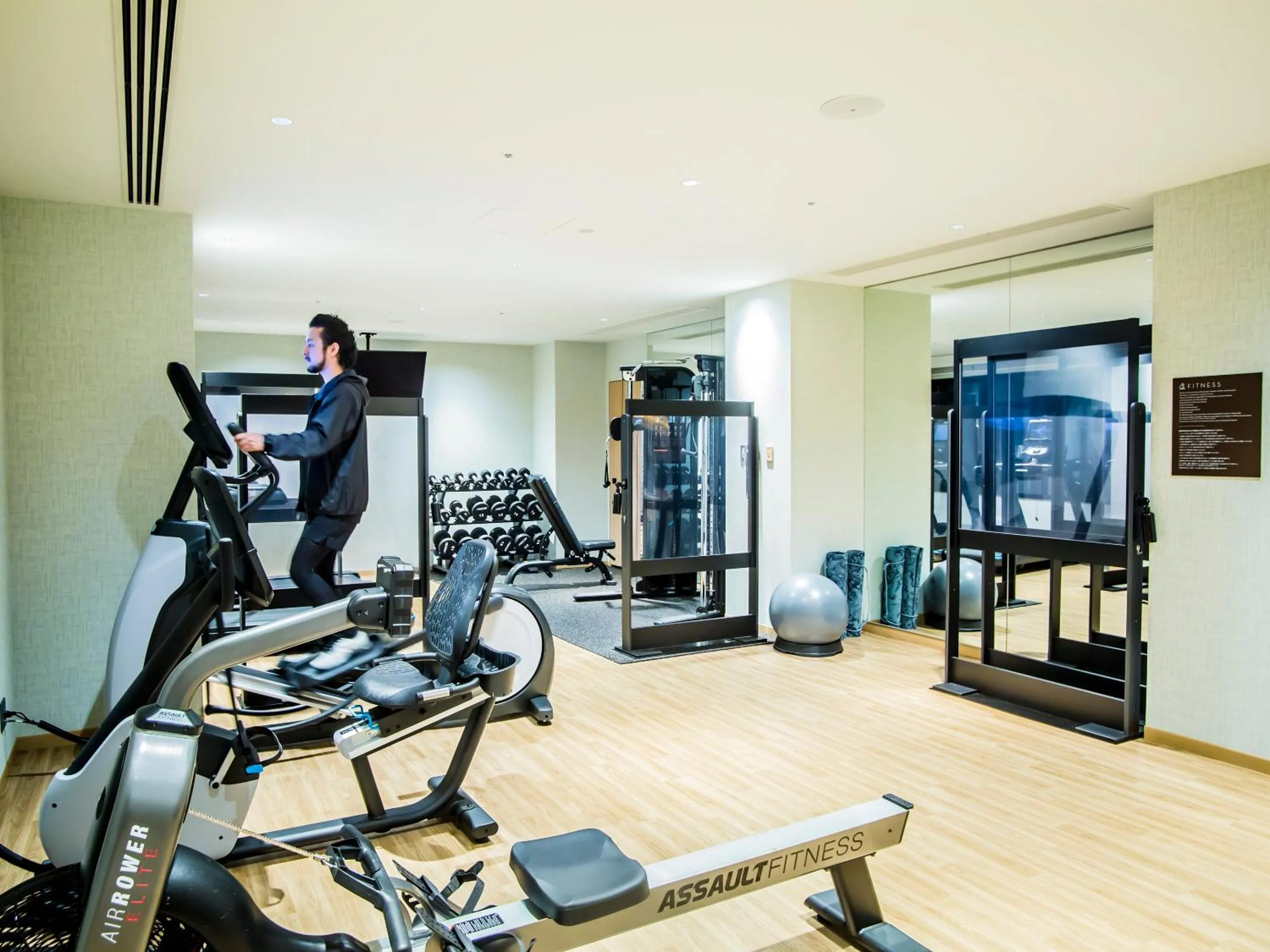 Fitness centre/facilities in Hyatt Place Kyoto