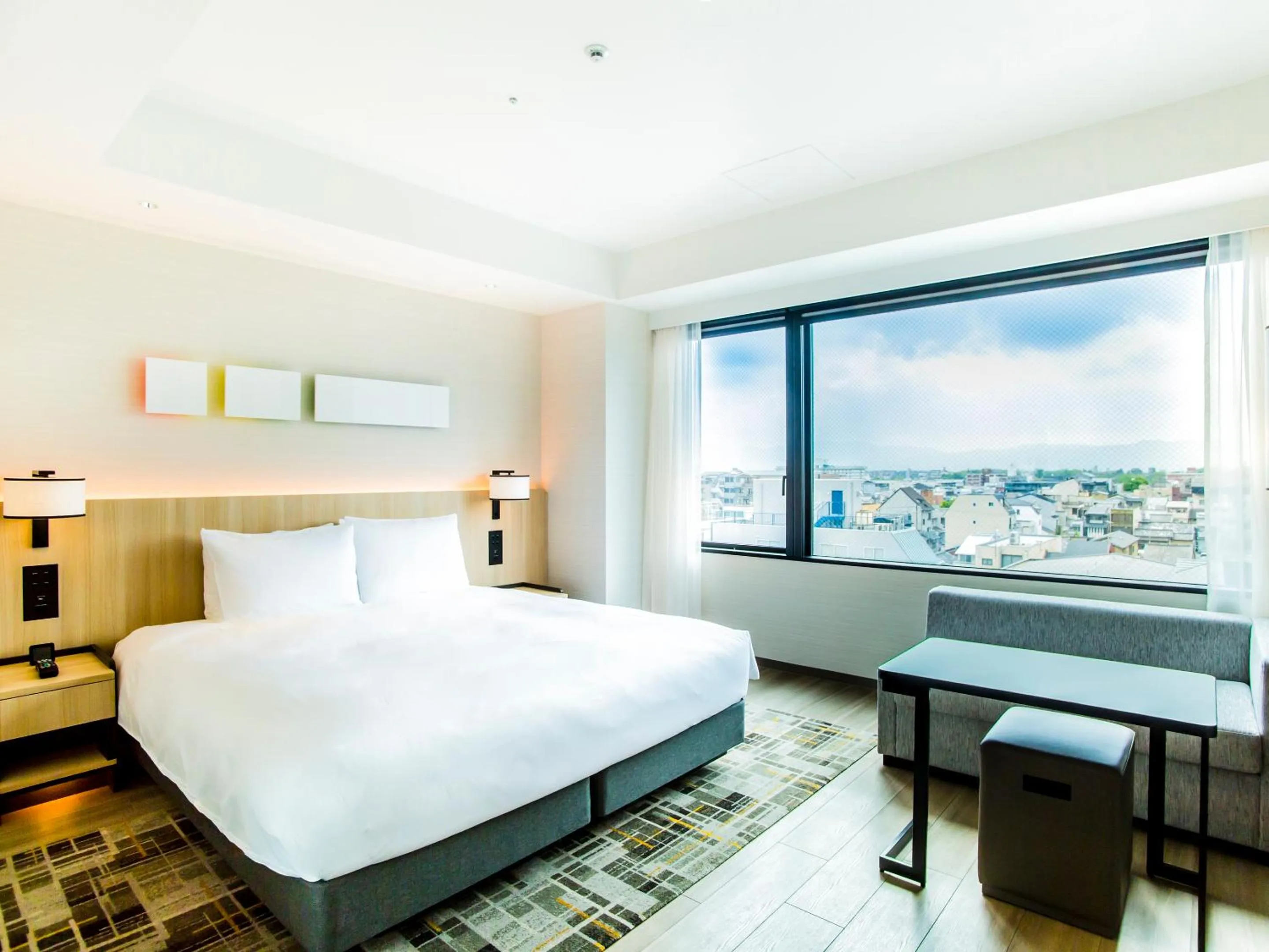 Photo of the whole room, Bed in Hyatt Place Kyoto