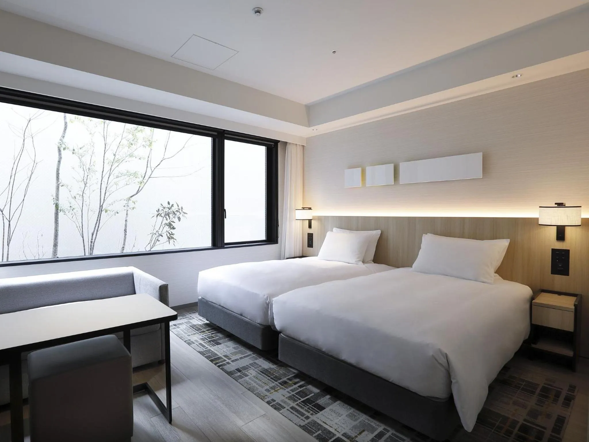 Photo of the whole room, Bed in Hyatt Place Kyoto