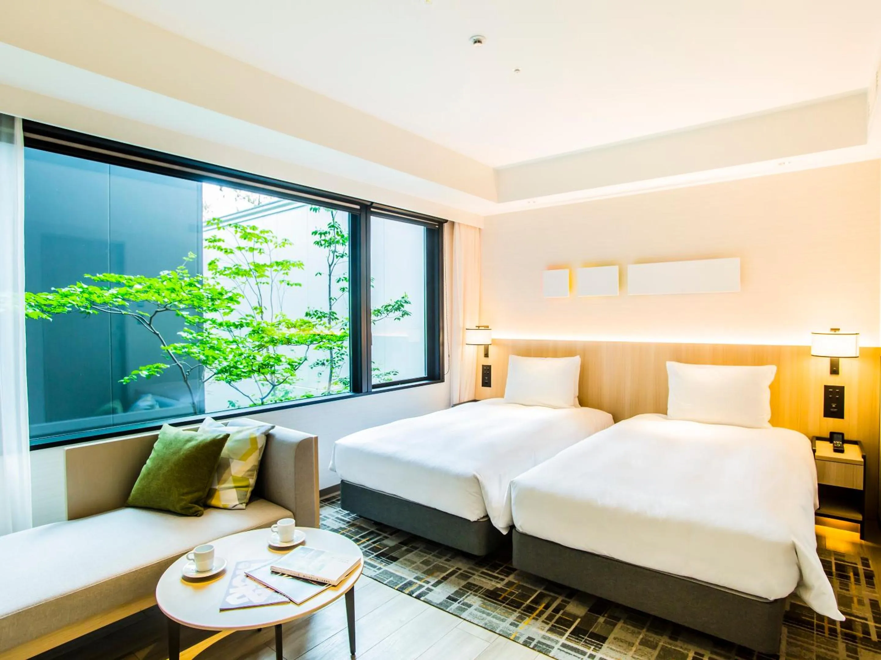 Photo of the whole room, Bed in Hyatt Place Kyoto