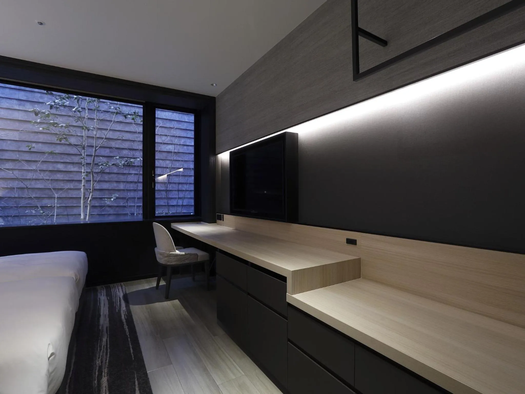 Photo of the whole room, Bed in Hyatt Place Kyoto