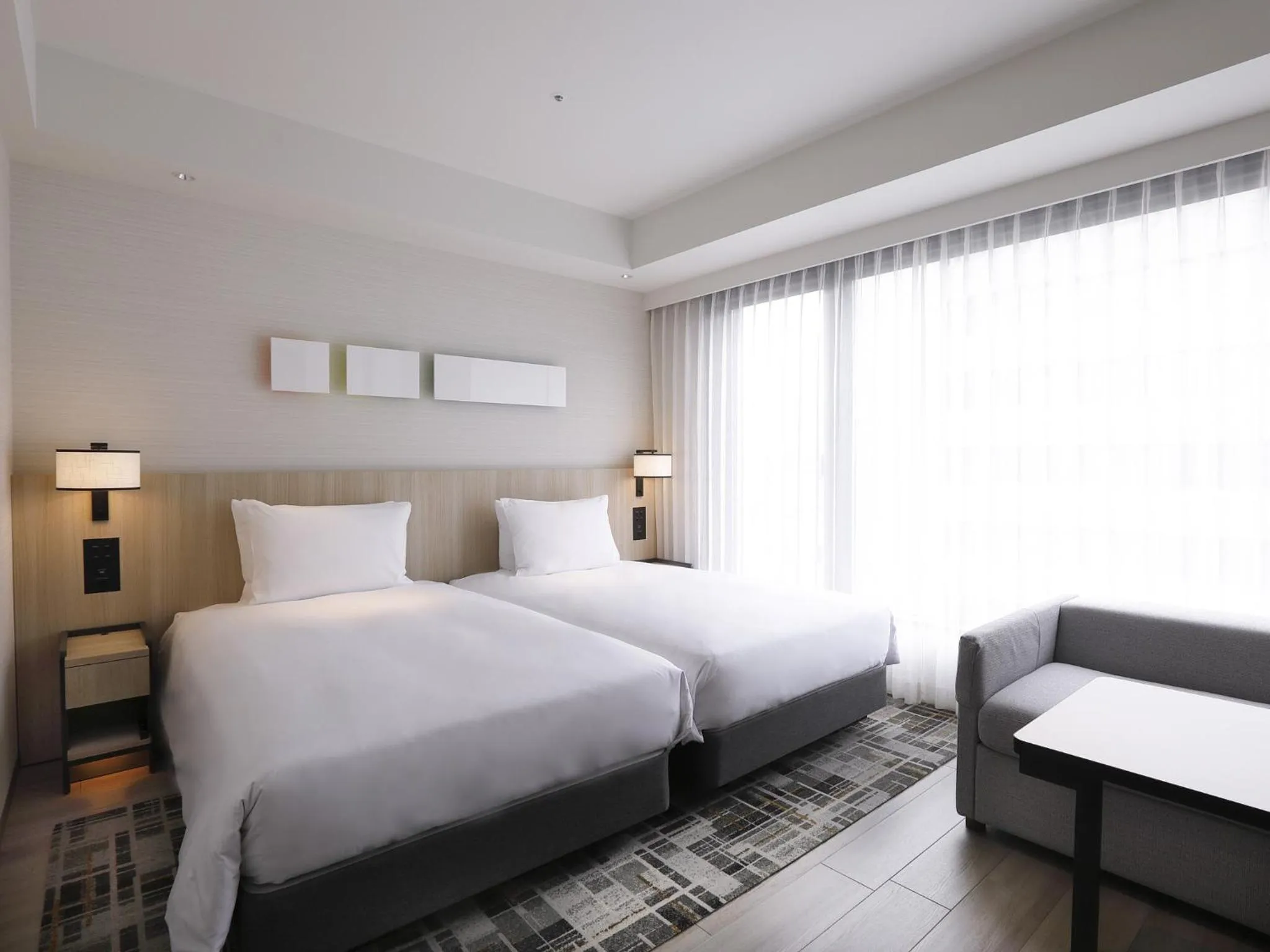 Photo of the whole room, Bed in Hyatt Place Kyoto