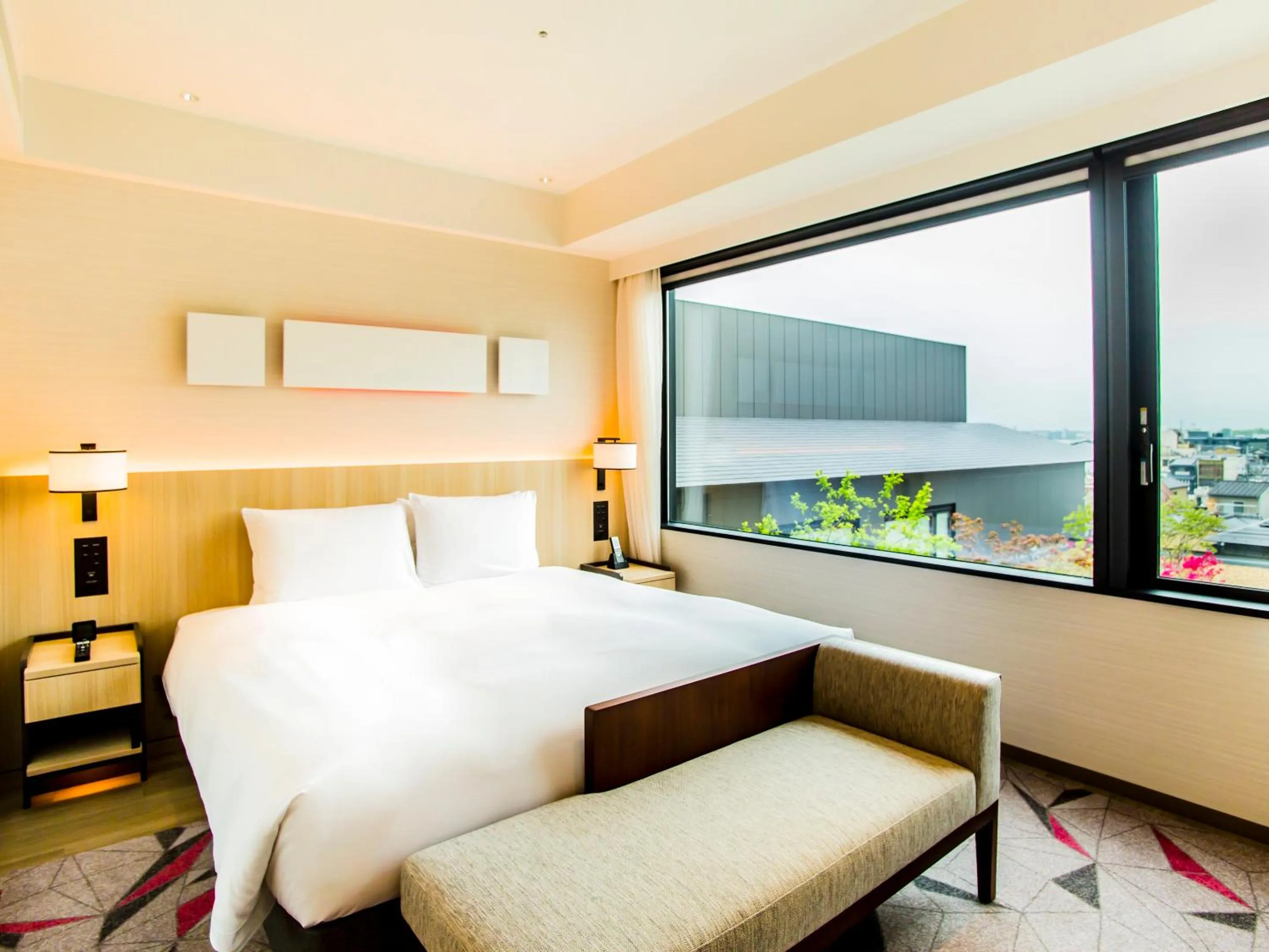 Photo of the whole room, Bed in Hyatt Place Kyoto