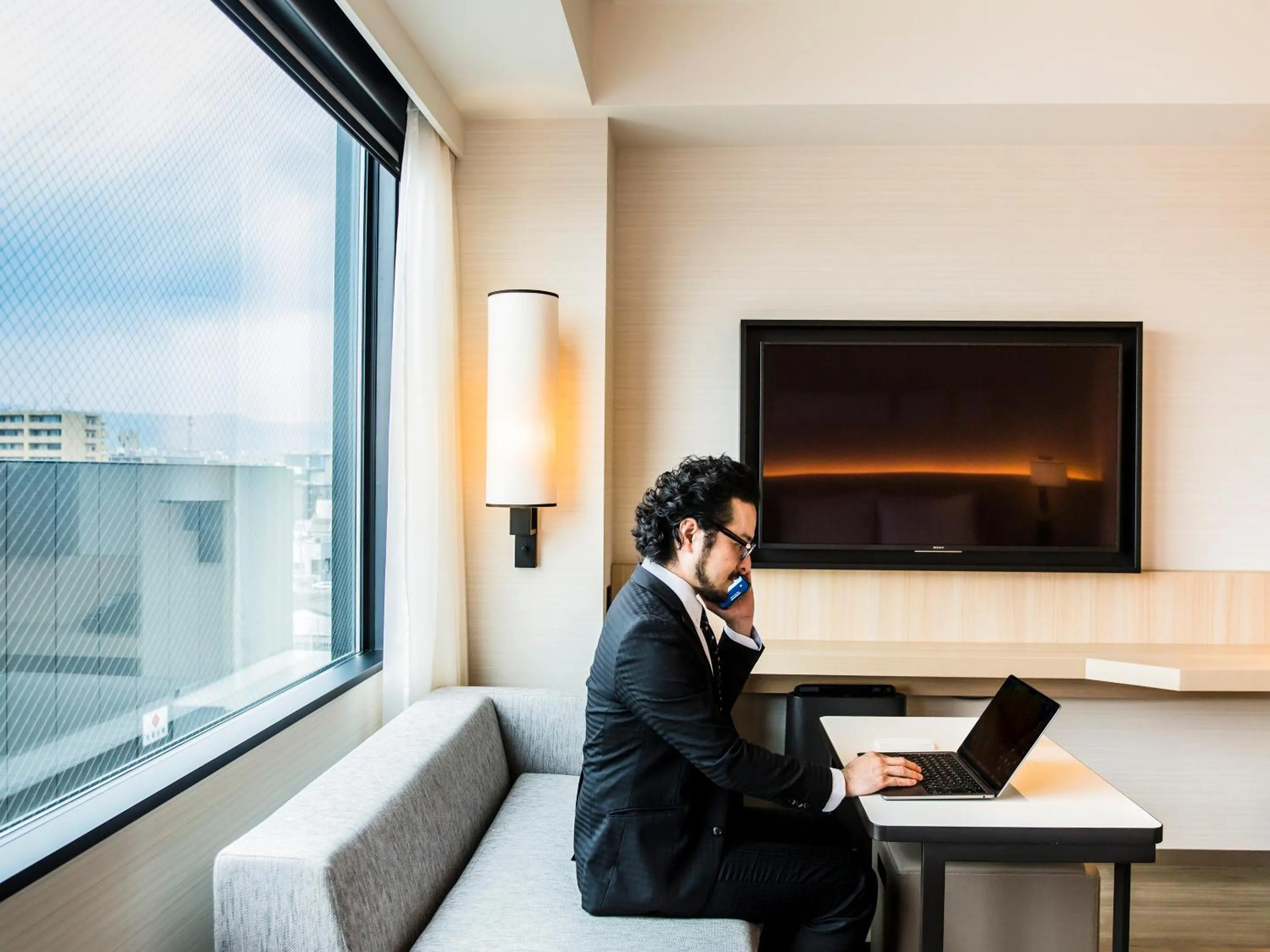 Photo of the whole room in Hyatt Place Kyoto