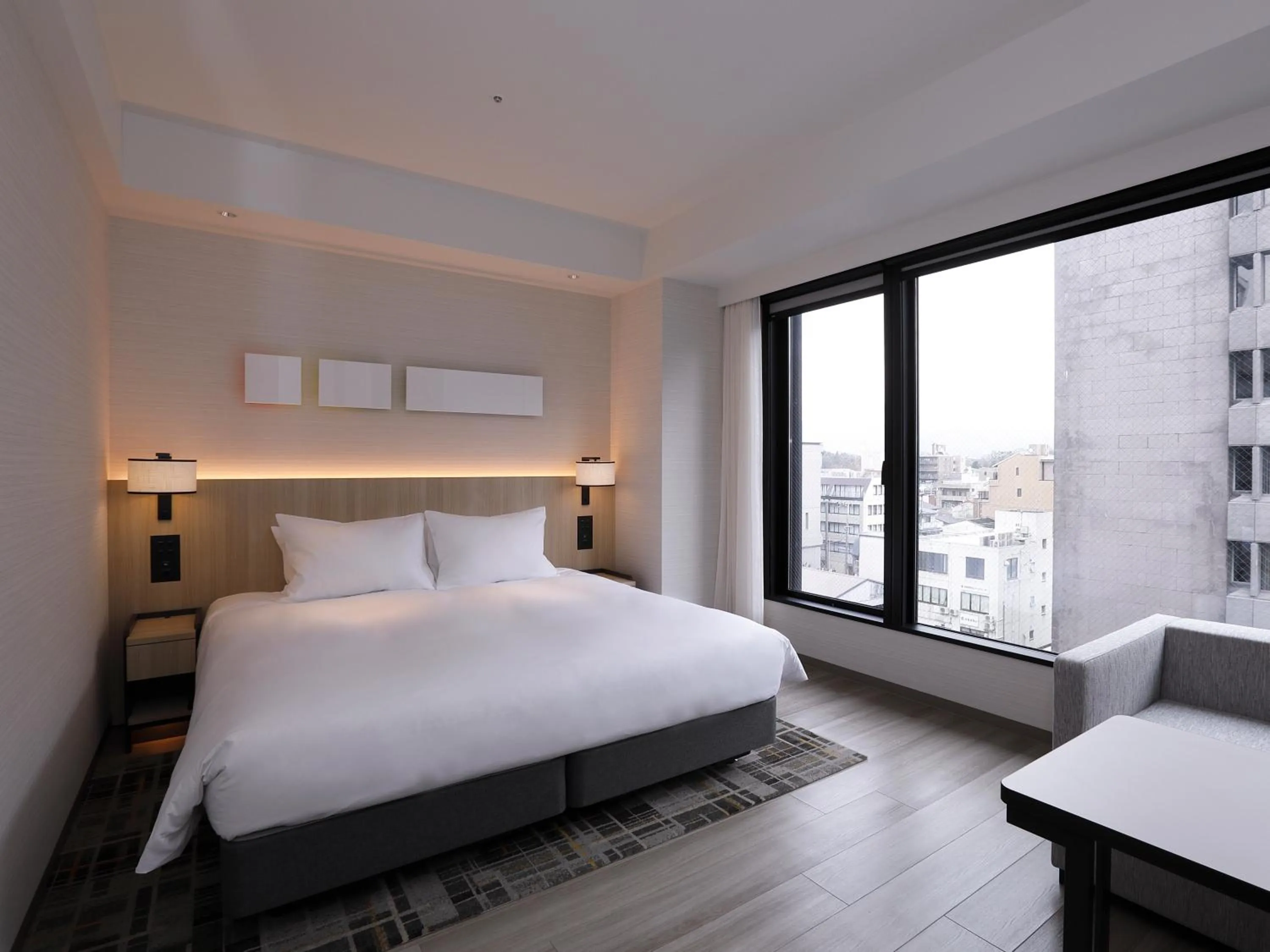 Photo of the whole room, Bed in Hyatt Place Kyoto