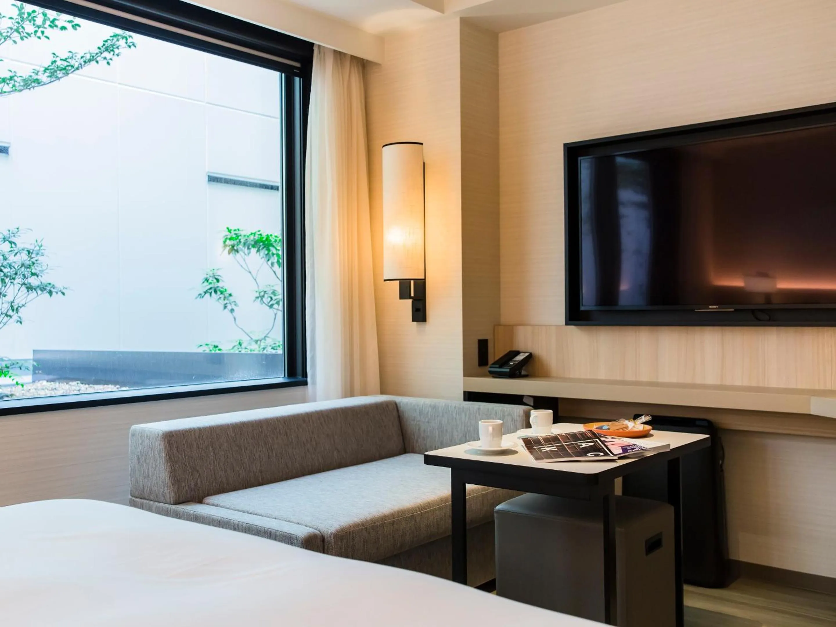 Photo of the whole room, Bed in Hyatt Place Kyoto