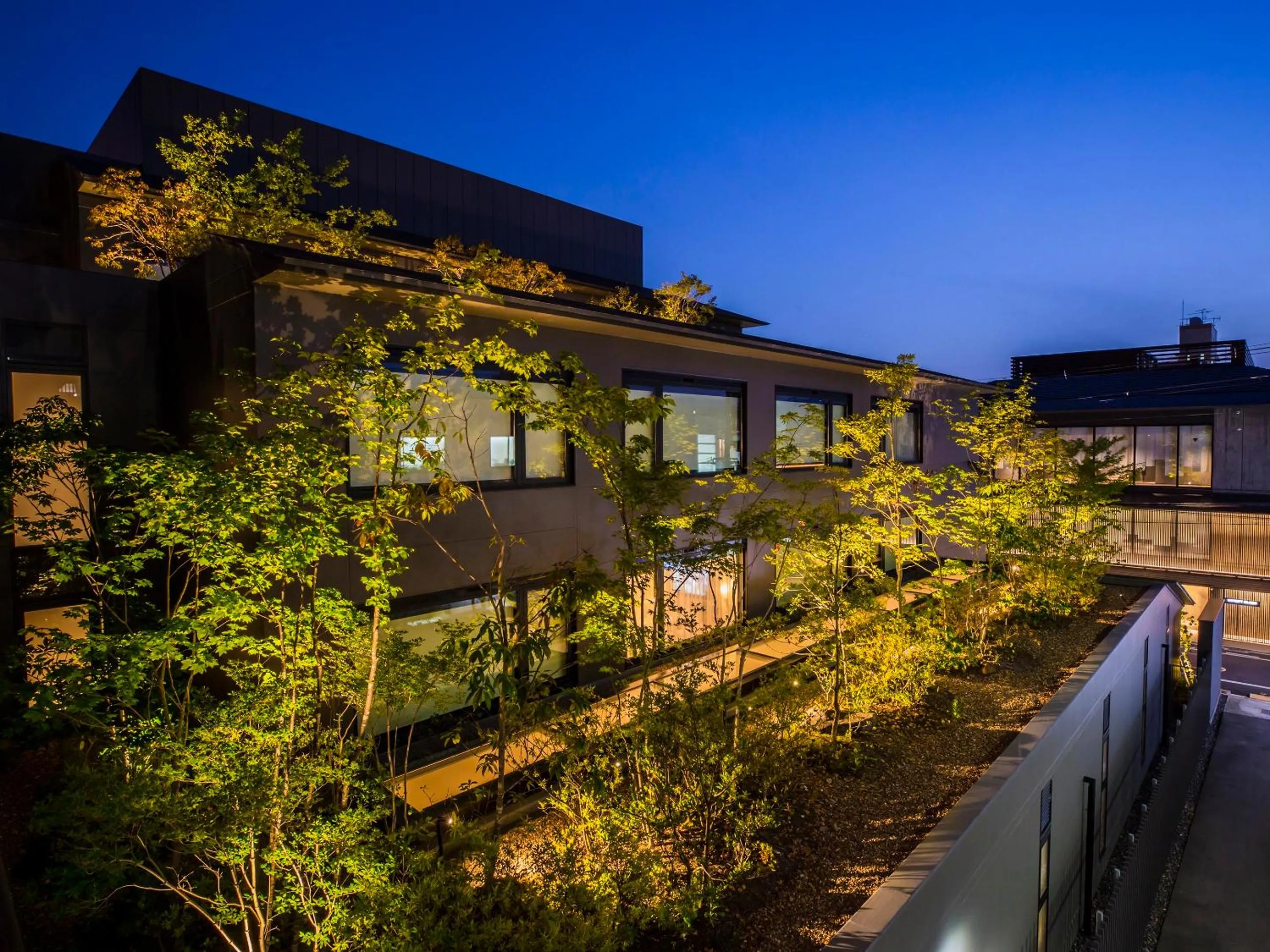 Garden view in Hyatt Place Kyoto