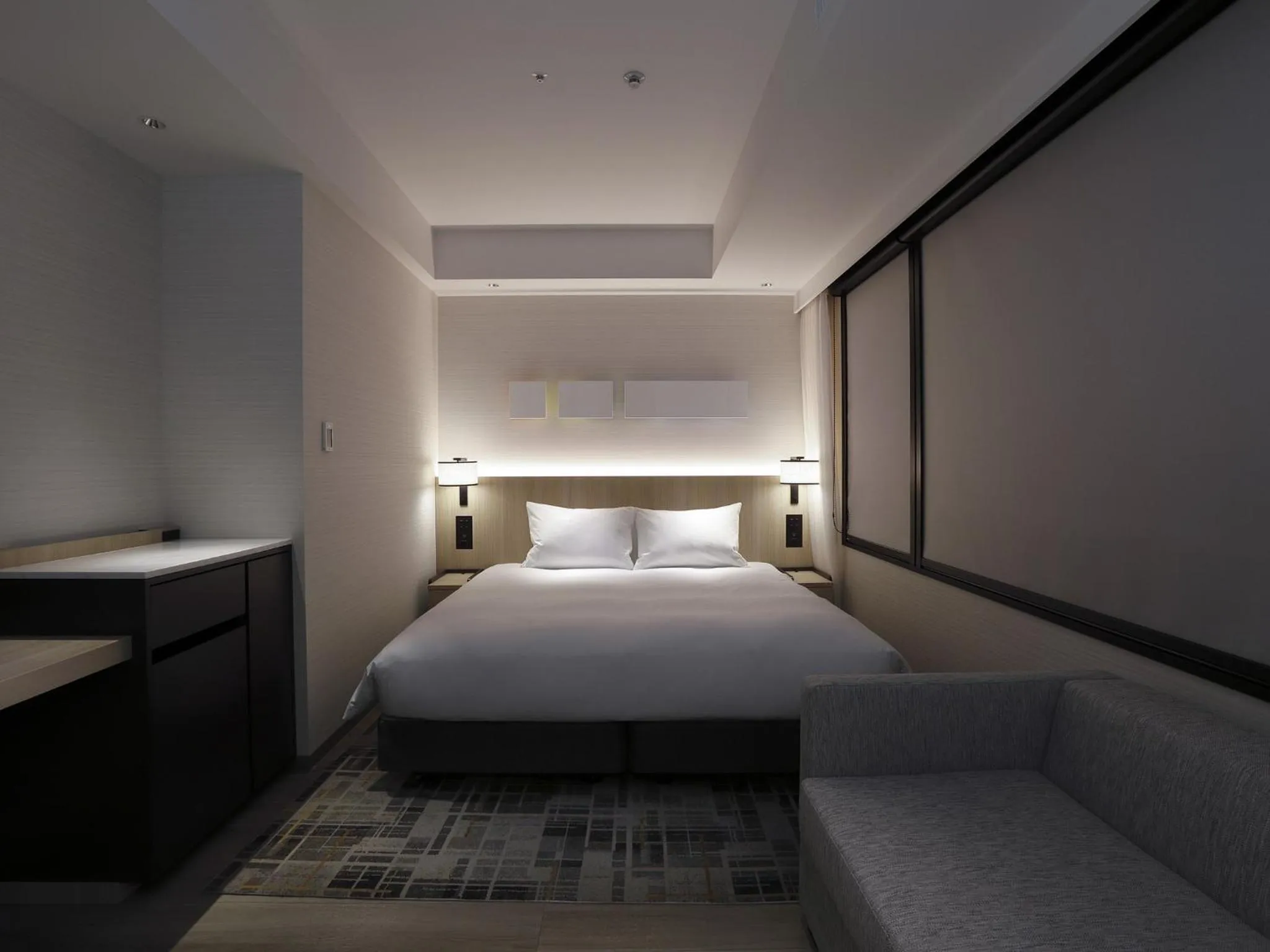 Photo of the whole room, Bed in Hyatt Place Kyoto