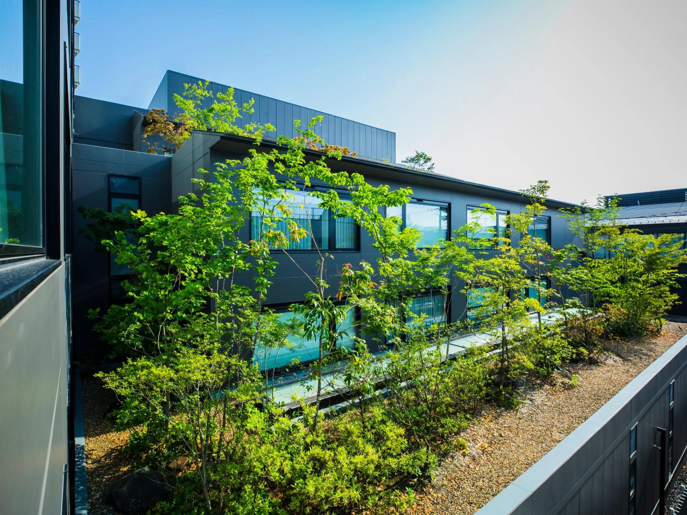 Garden view in Hyatt Place Kyoto