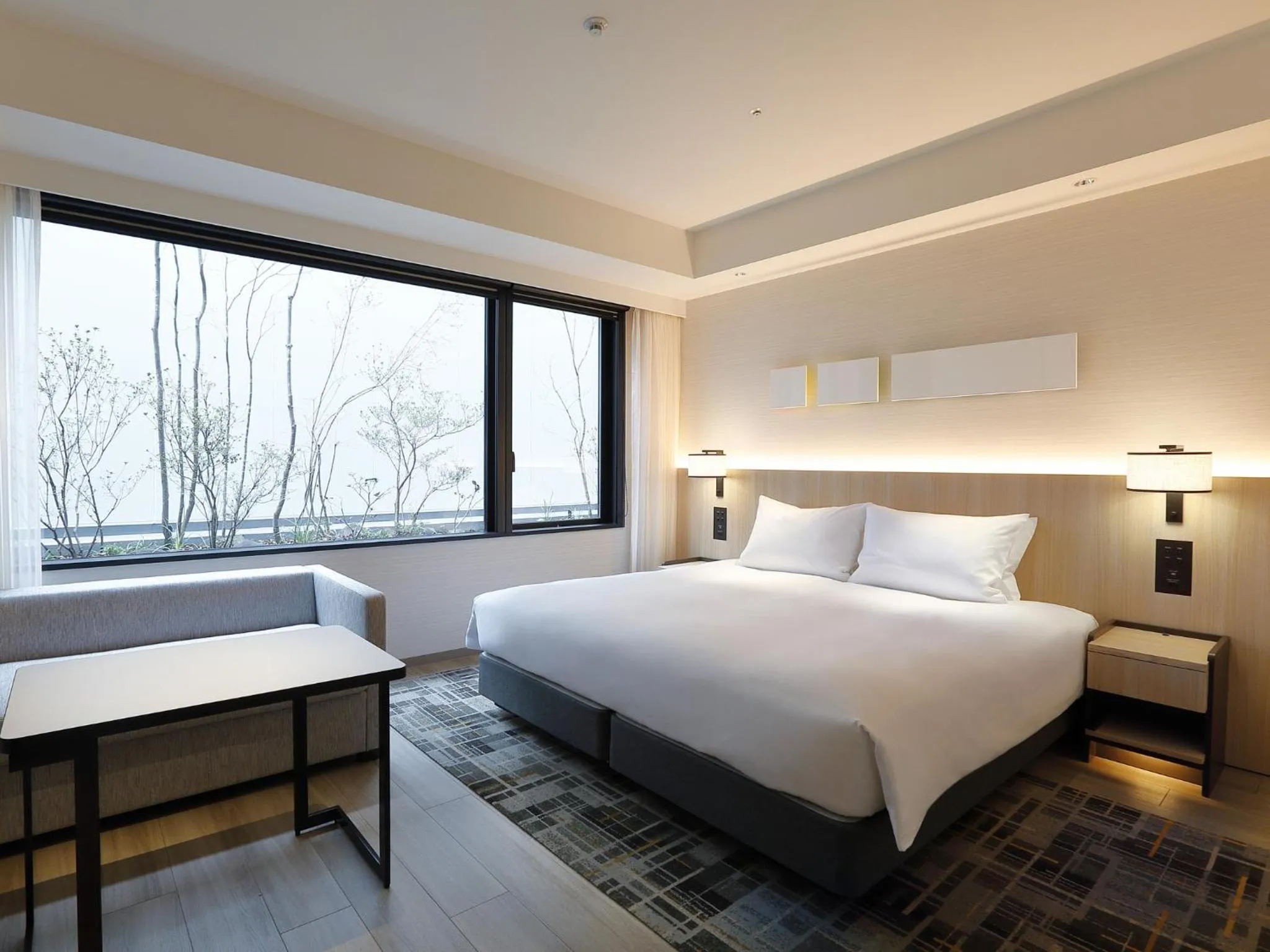 Photo of the whole room, Bed in Hyatt Place Kyoto