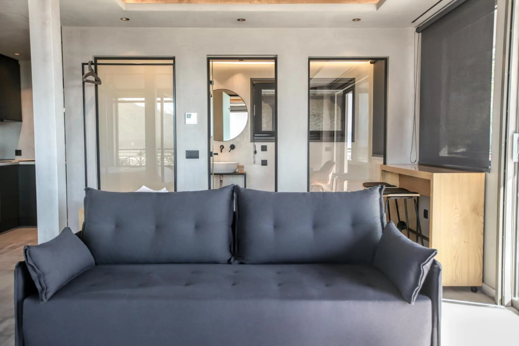 Living room in Meteora Heaven and Earth premium suites - Adults Friendly