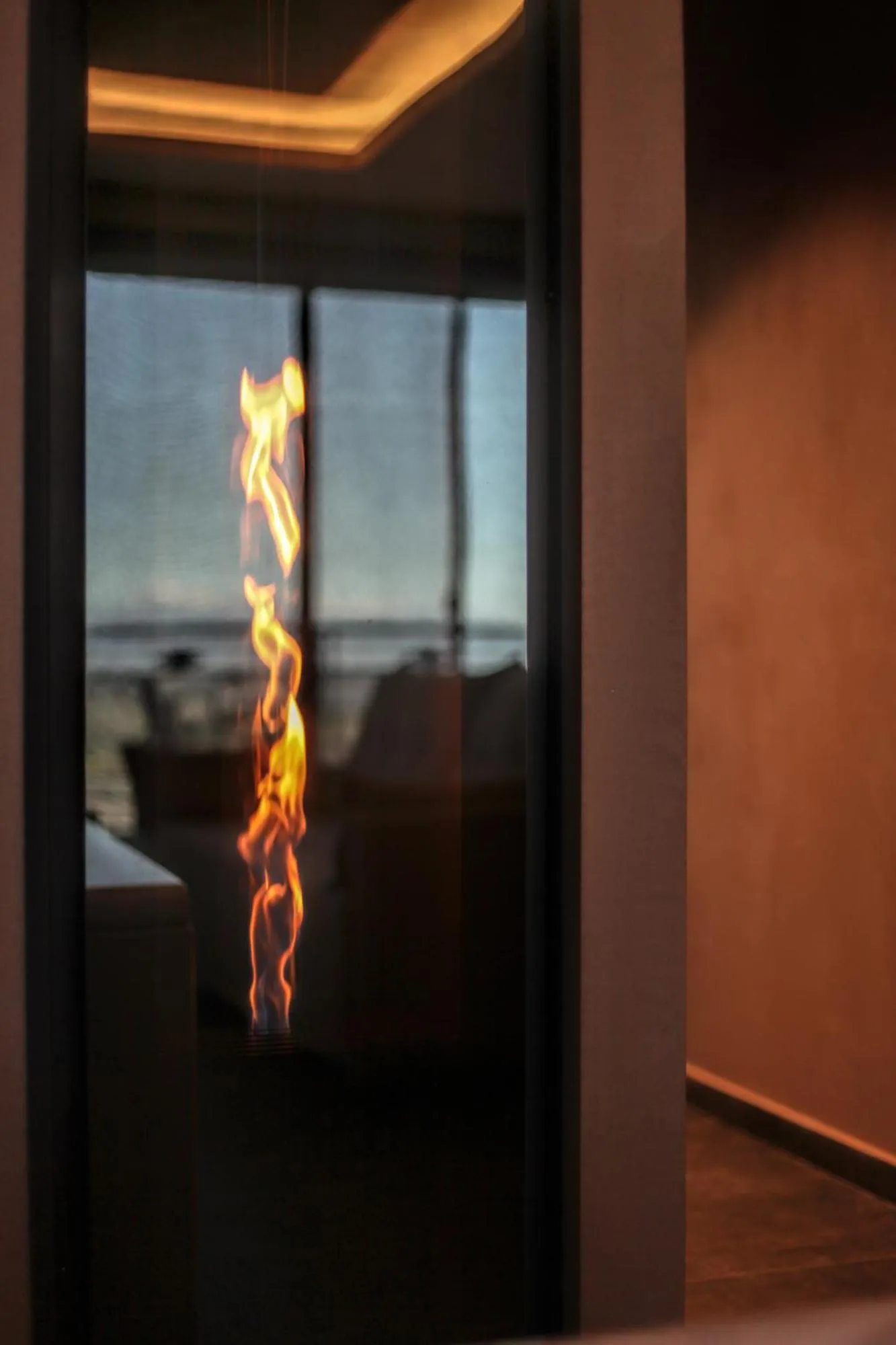 flat iron in Meteora Heaven and Earth premium suites - Adults Friendly