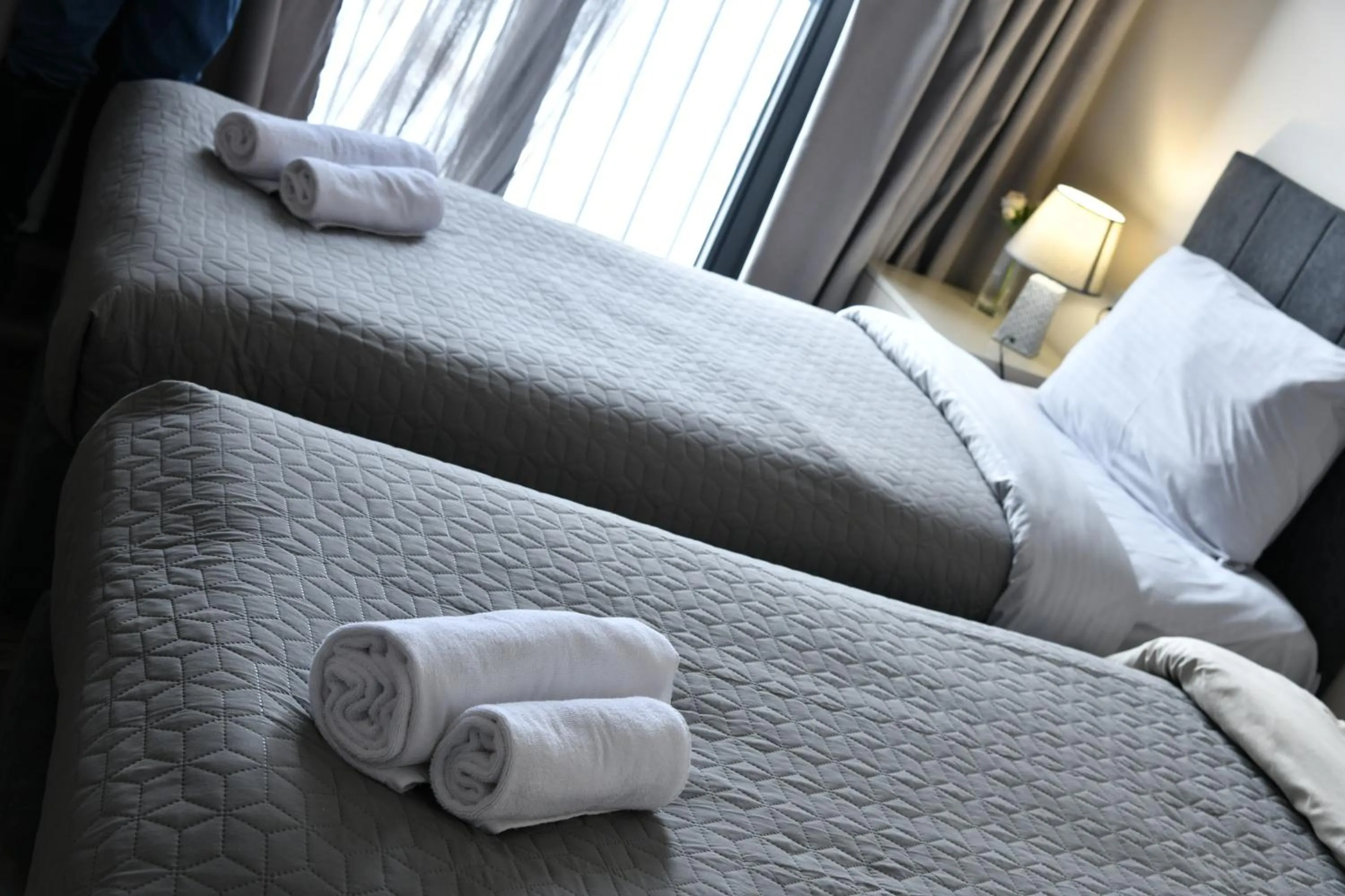 Bedroom, Bed in Forest Apartments Hotel