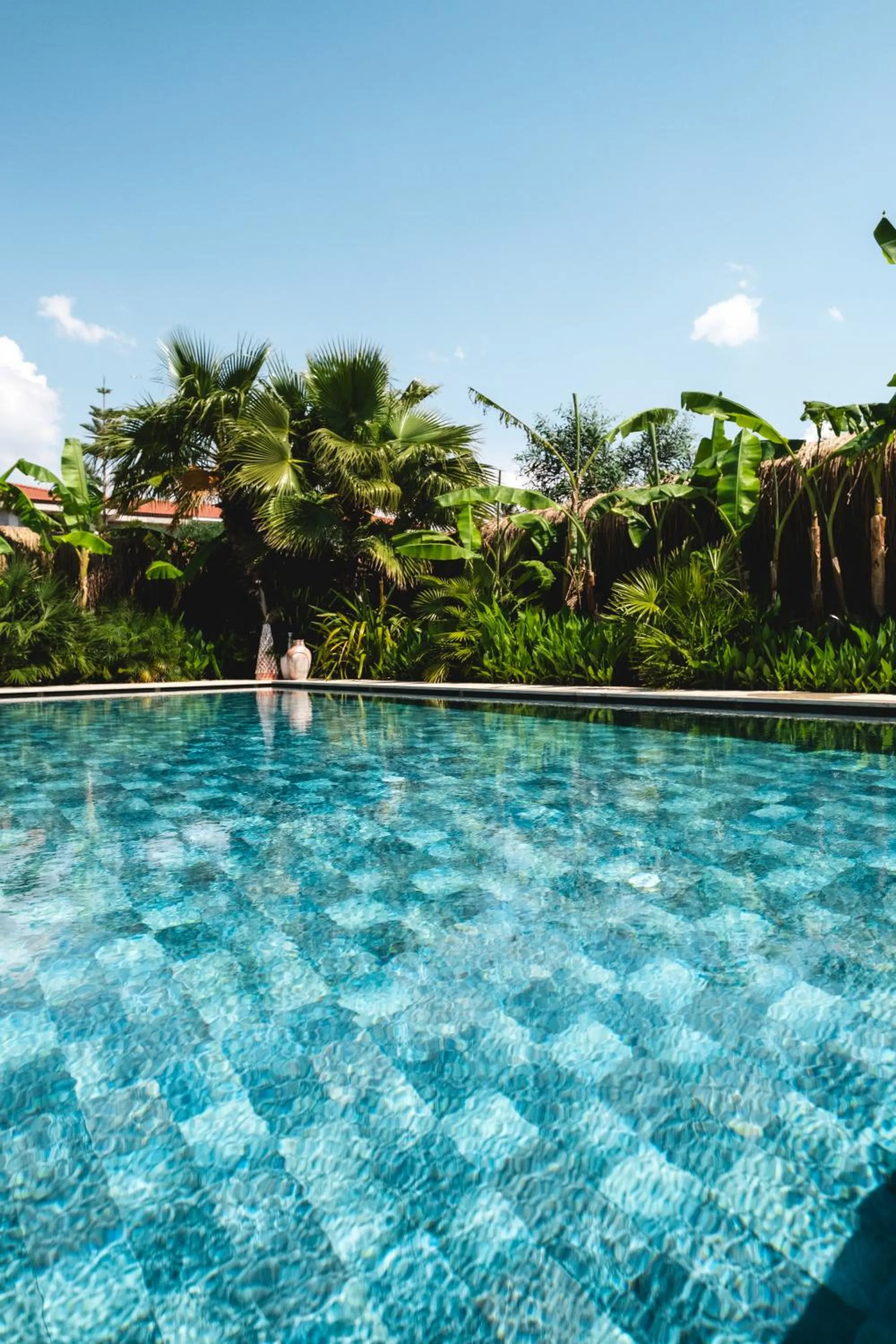 Pool view in Voger Alaçatı Silence