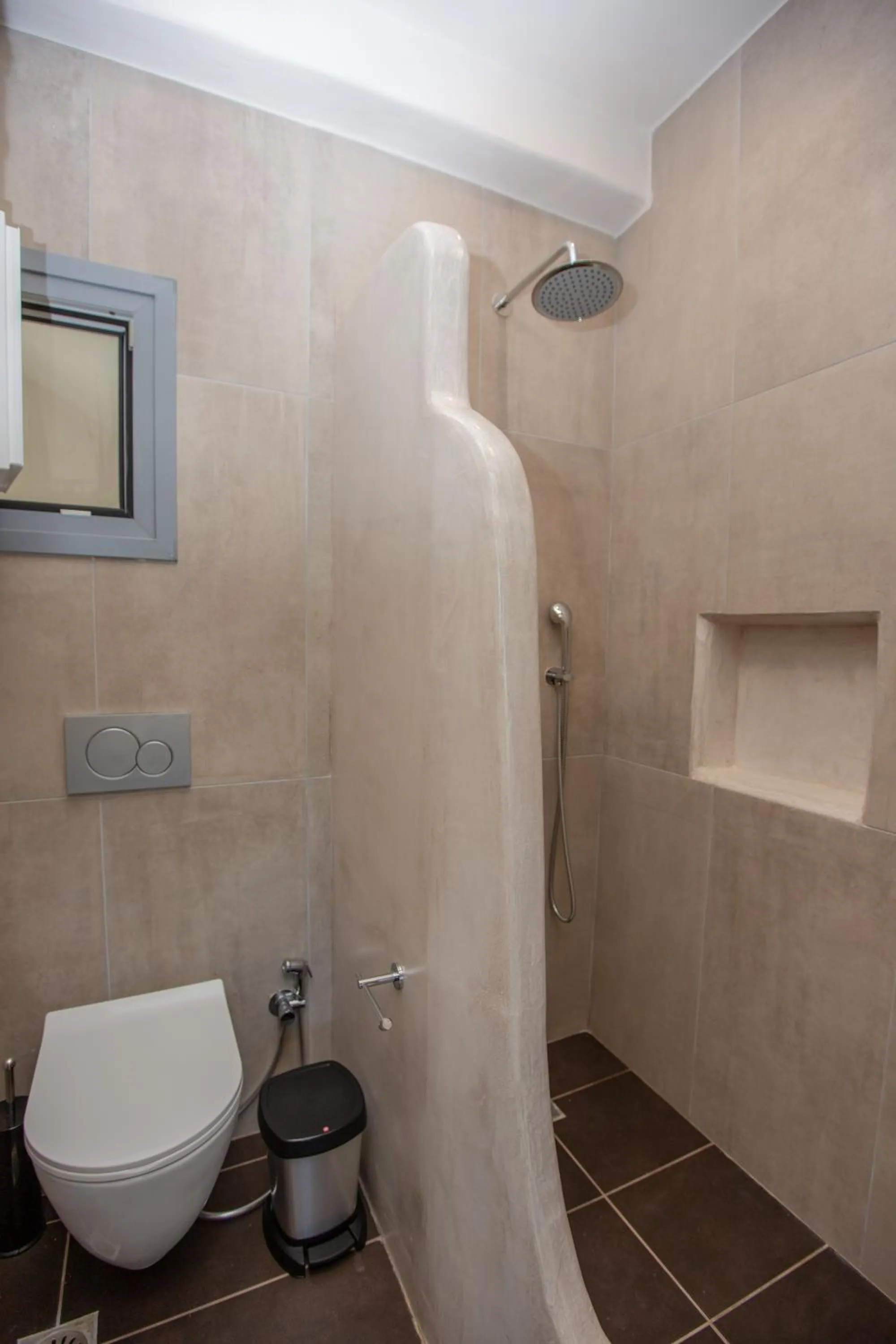 Shower in Ampelos Residence Naxos